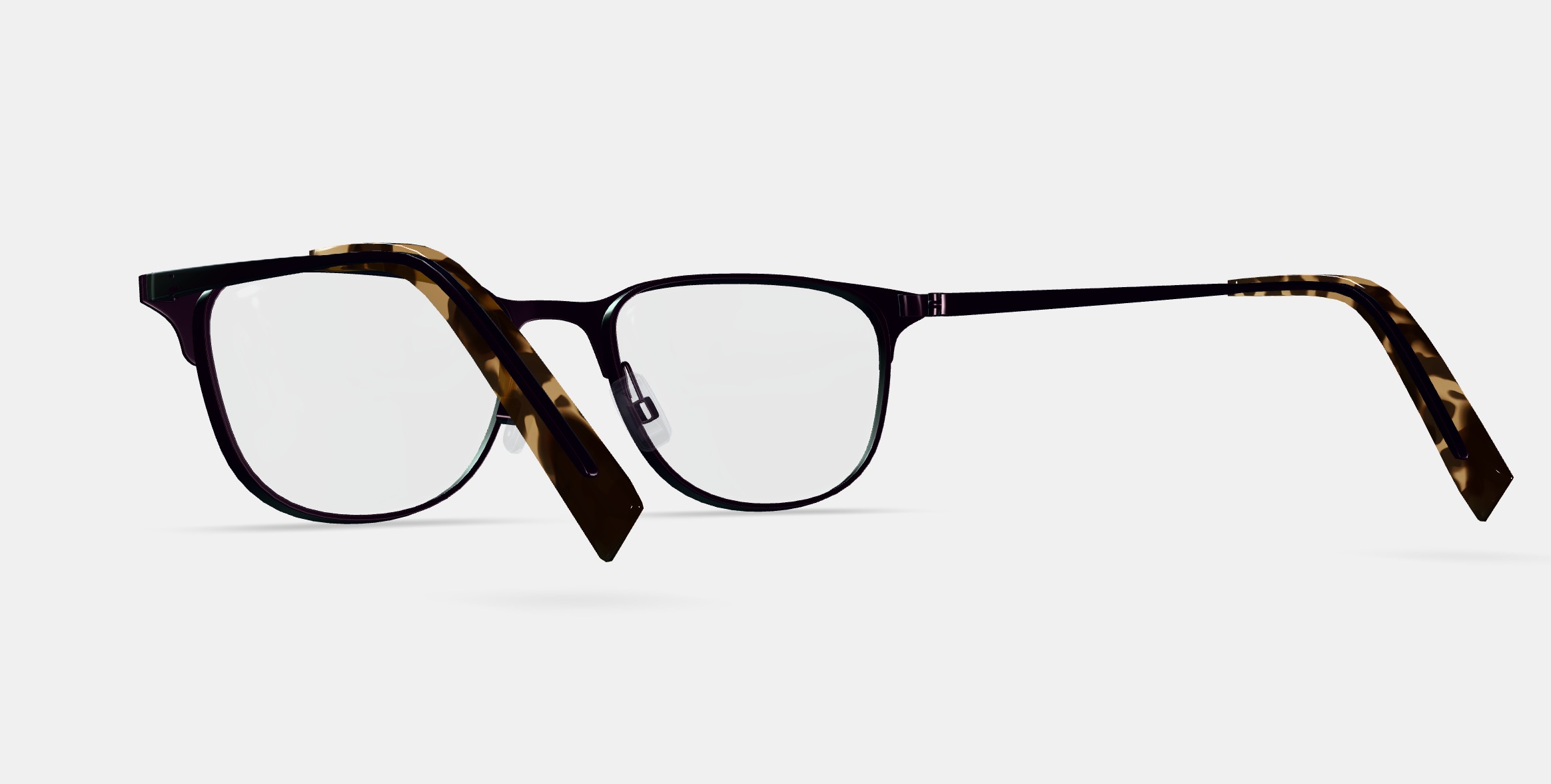 Campbell Eyeglasses in Carbon 3D model_4