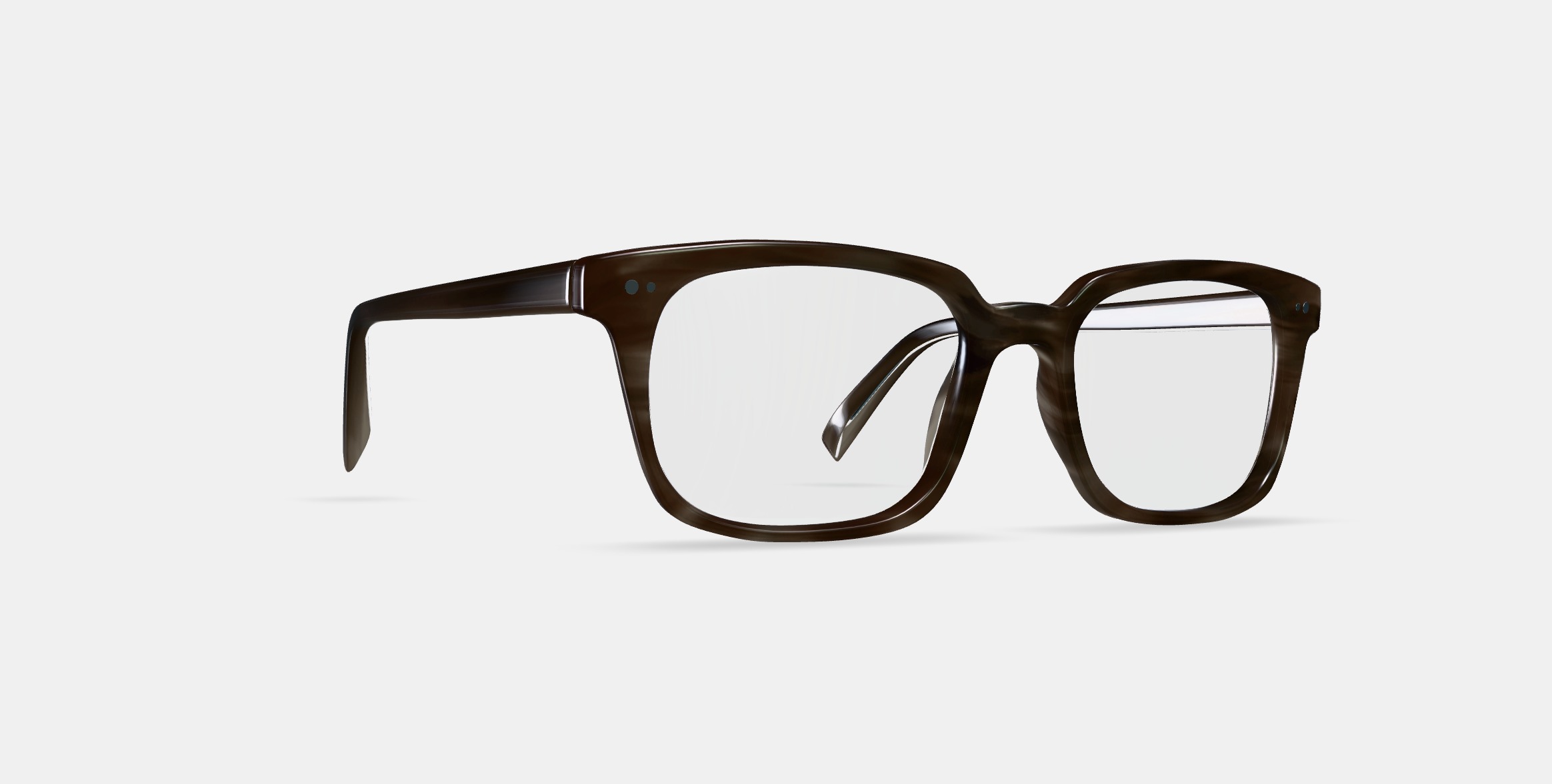 Mullins Eyeglasses in Greystone 3D model_9