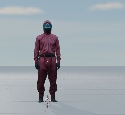 Squid Game Character - 3D Model 3D model
