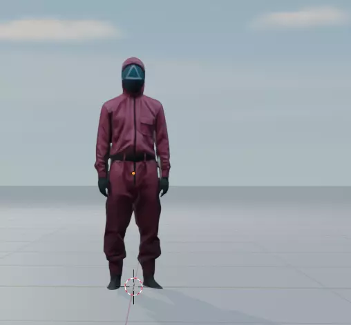 Squid Game Character - 3D Model 3D model_0