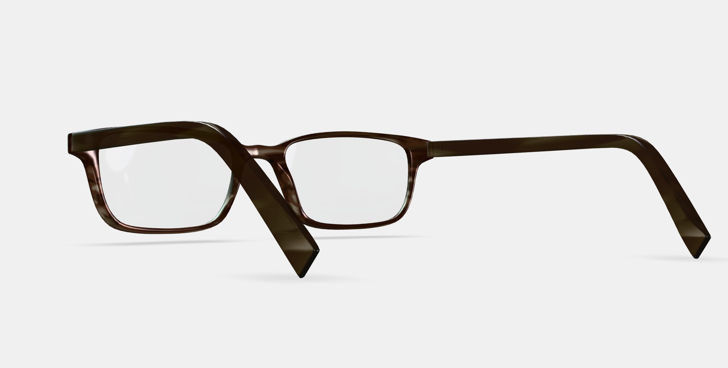 Wilkie Eyeglasses in Greystone 3D model_4