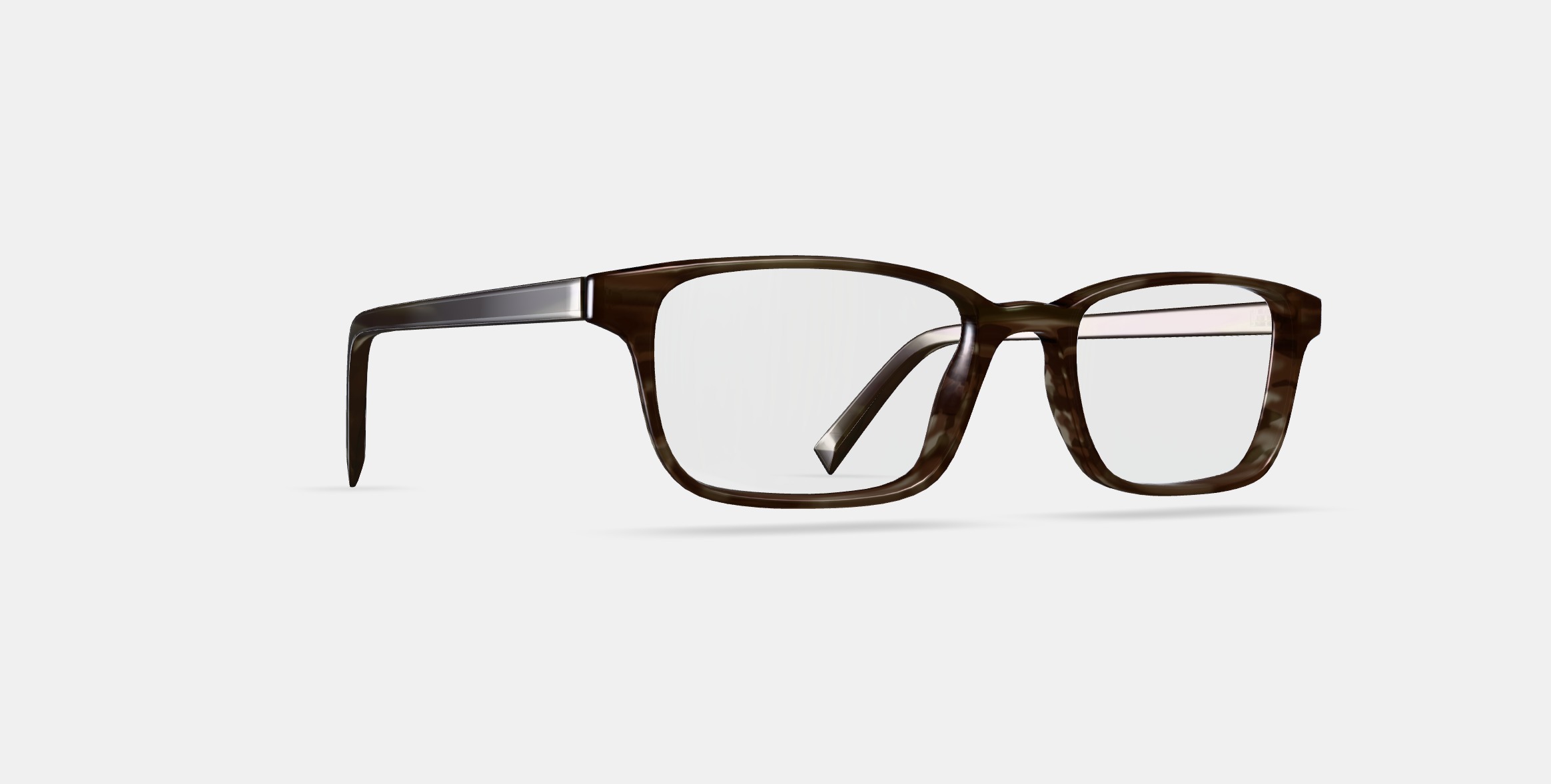 Wilkie Eyeglasses in Greystone 3D model_9