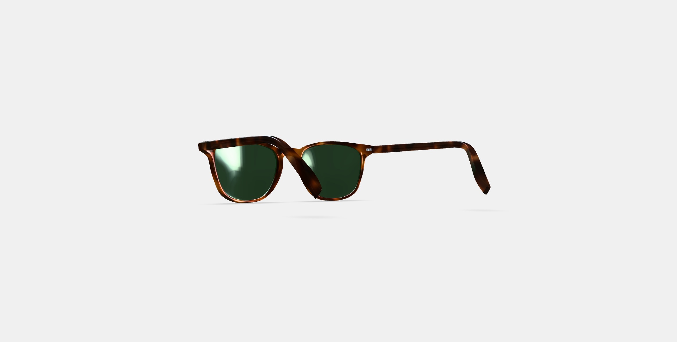 Dawson Sunglasses in Oak Barrel 3D model_16