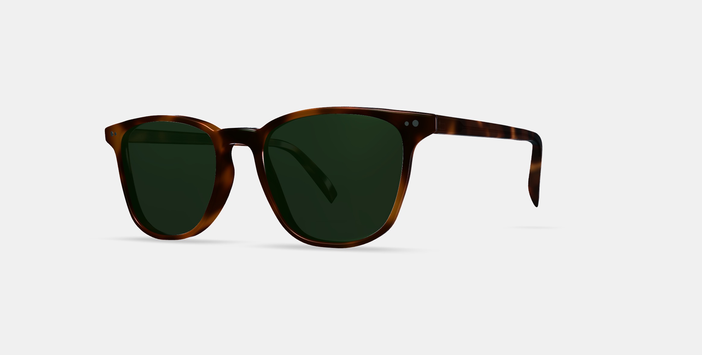 Dawson Sunglasses in Oak Barrel 3D model_13