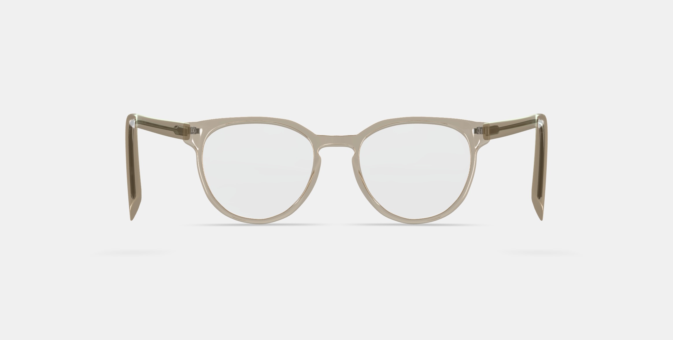 Wright Eyeglasses in Nutmeg Crystal 3D model_15