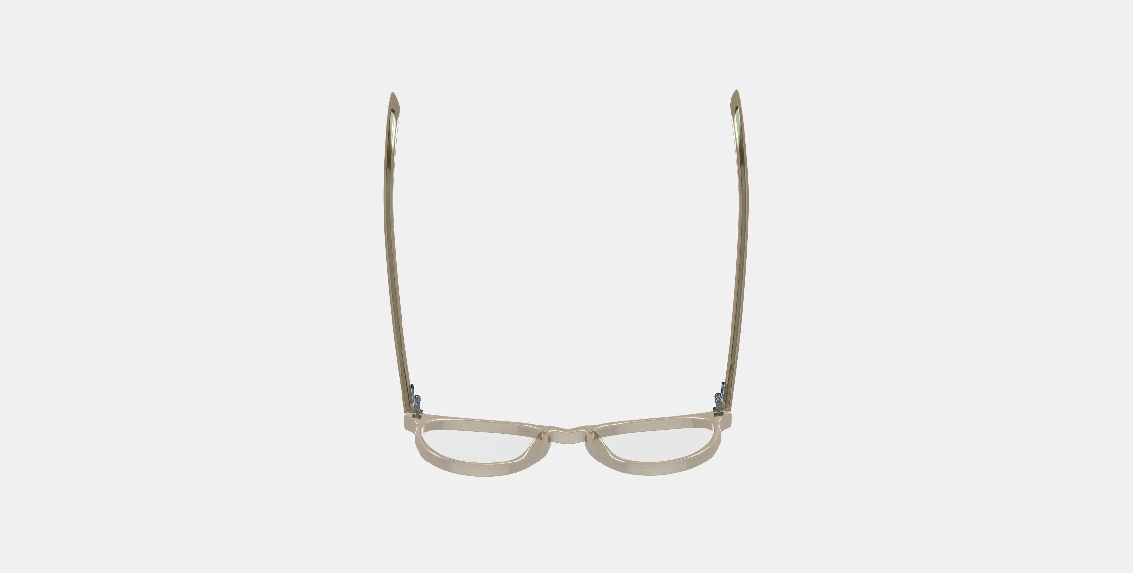 Wright Eyeglasses in Nutmeg Crystal 3D model_7