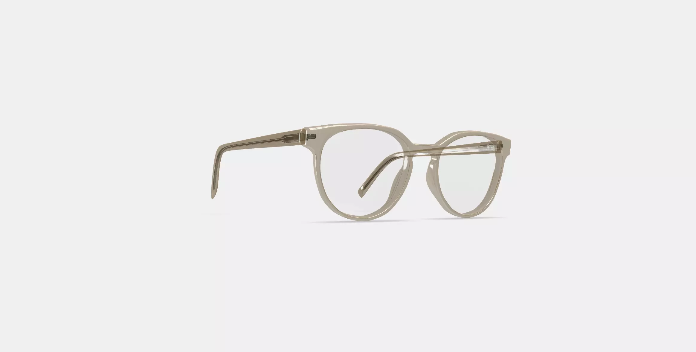 Wright Eyeglasses in Nutmeg Crystal 3D model_0