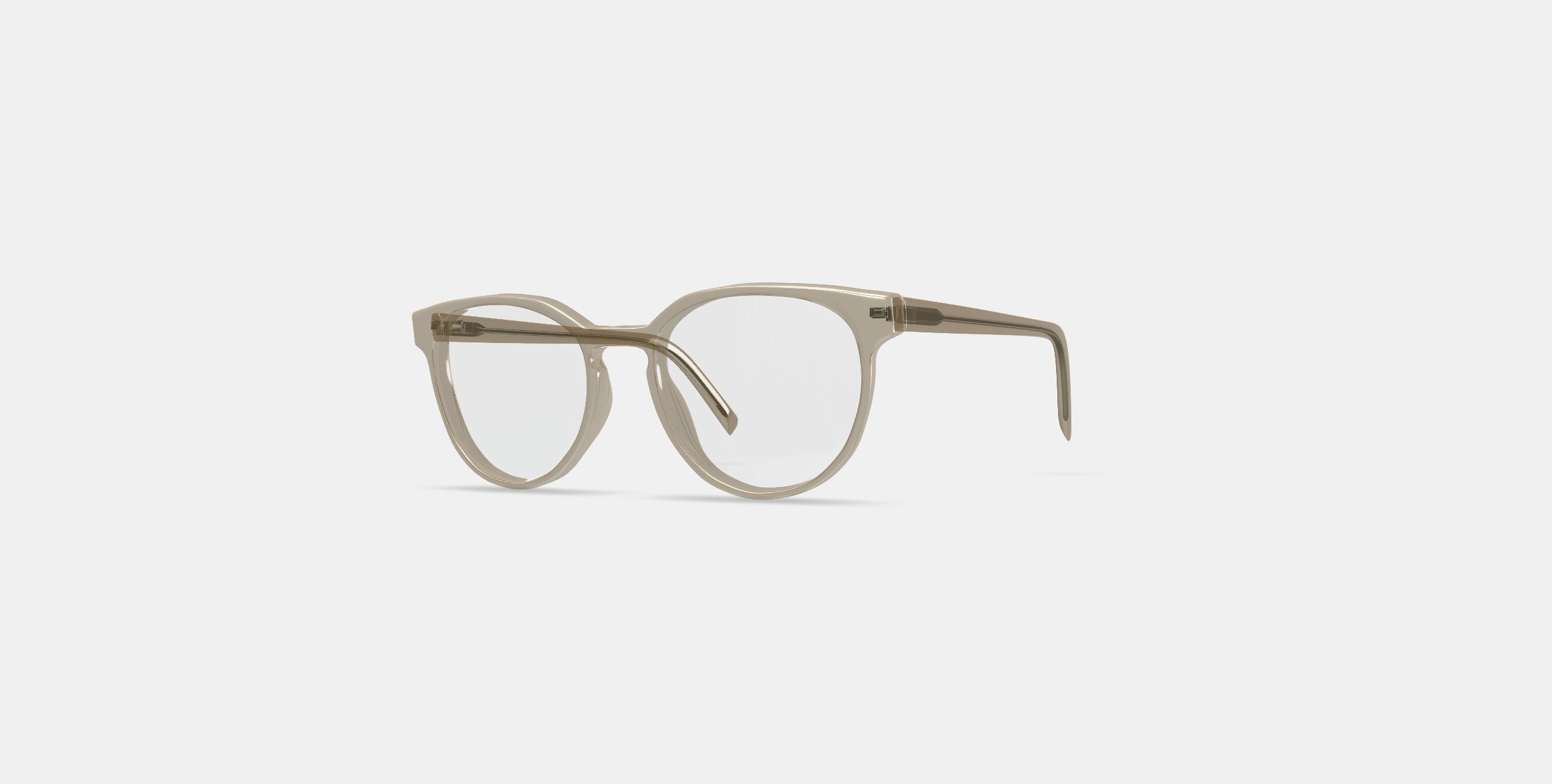 Wright Eyeglasses in Nutmeg Crystal 3D model_12