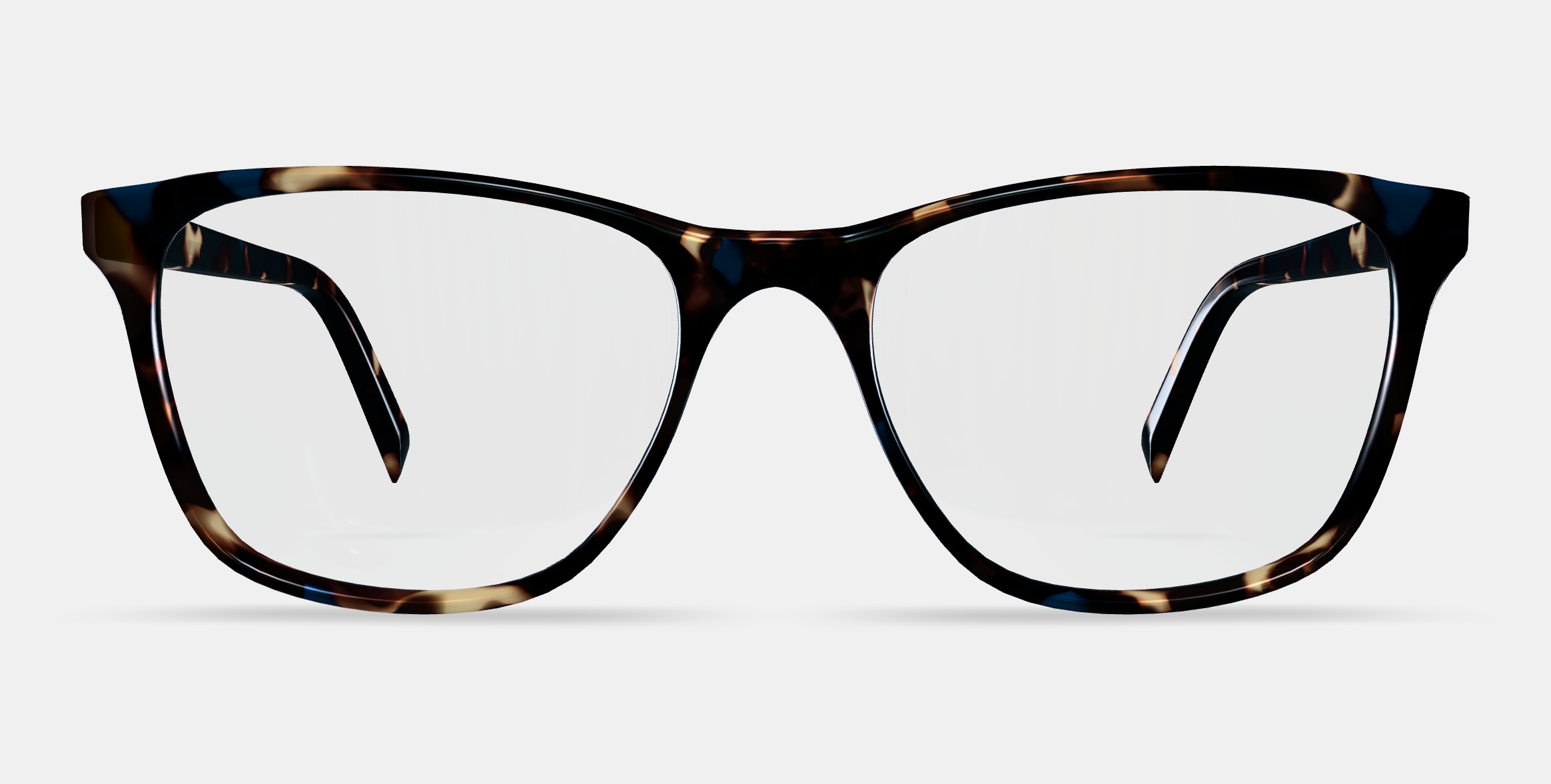 Yardley Eyeglasses in Blue Marbled Tortoise 3D model_11