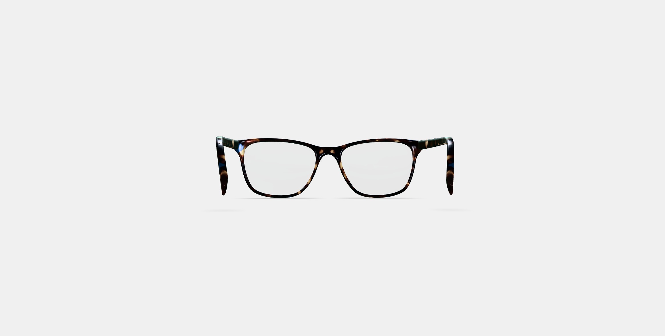 Yardley Eyeglasses in Blue Marbled Tortoise 3D model_14