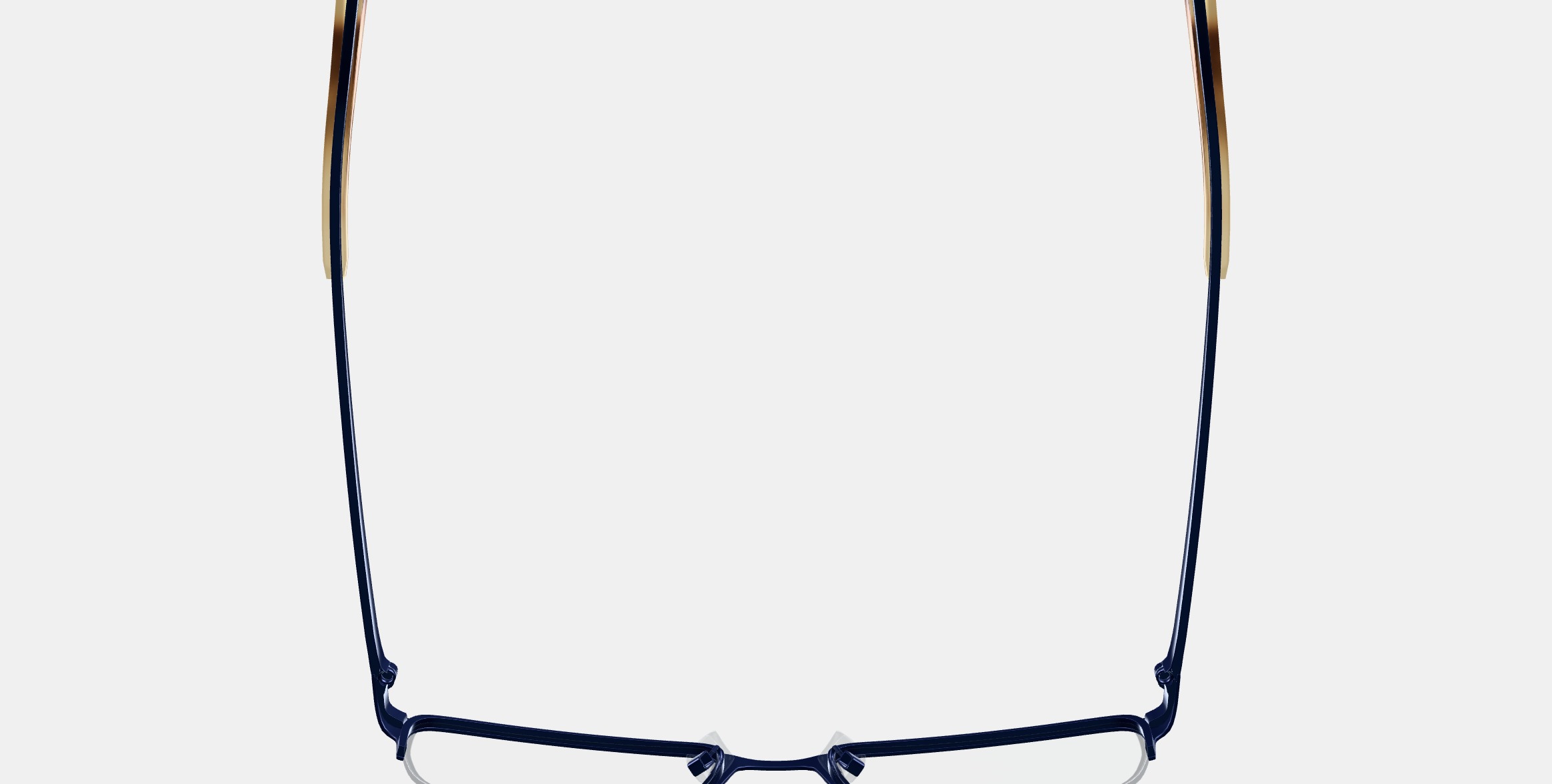 Caldwell Eyeglasses in Brushed Navy 3D model_8