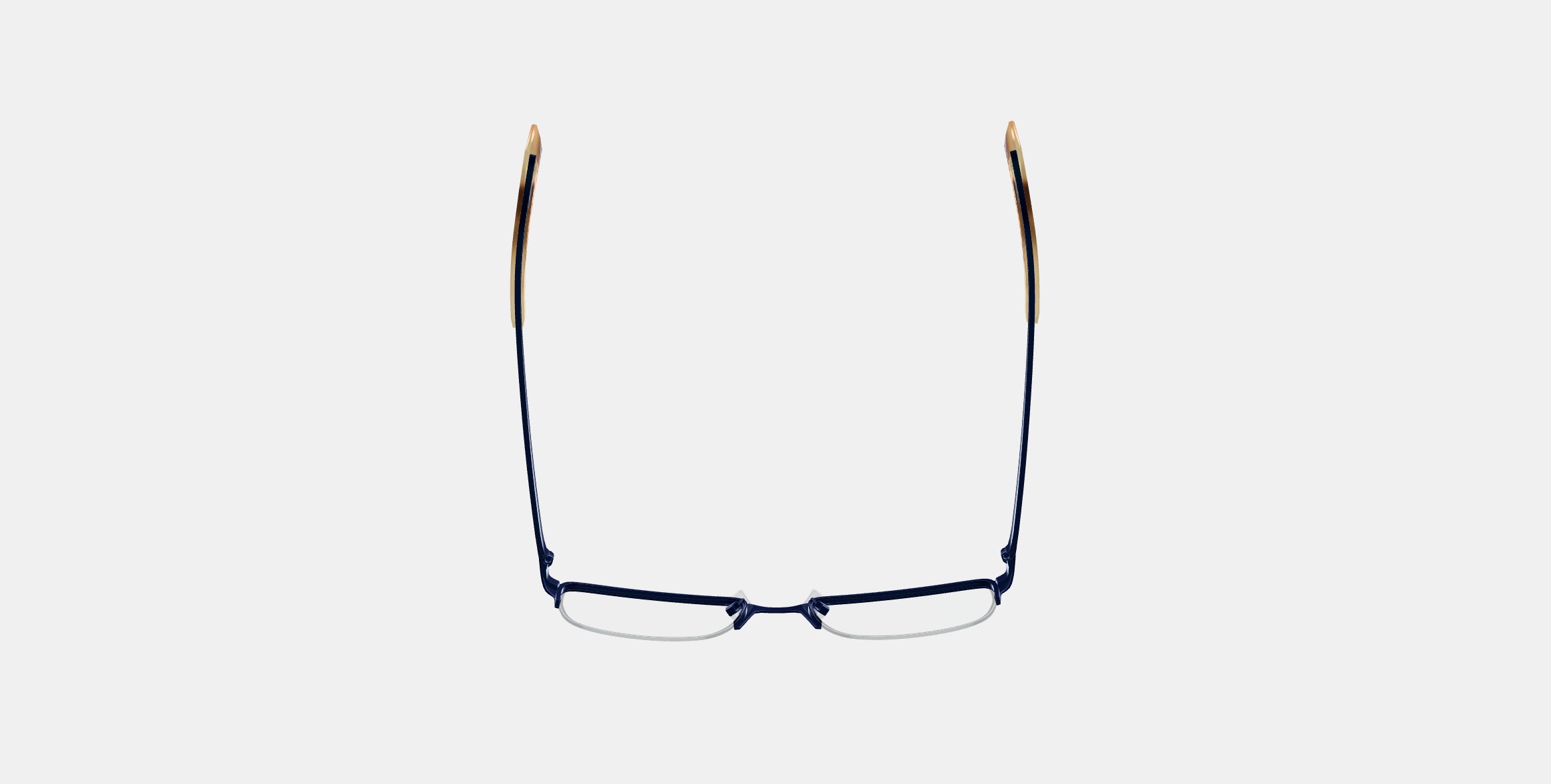 Caldwell Eyeglasses in Brushed Navy 3D model_7