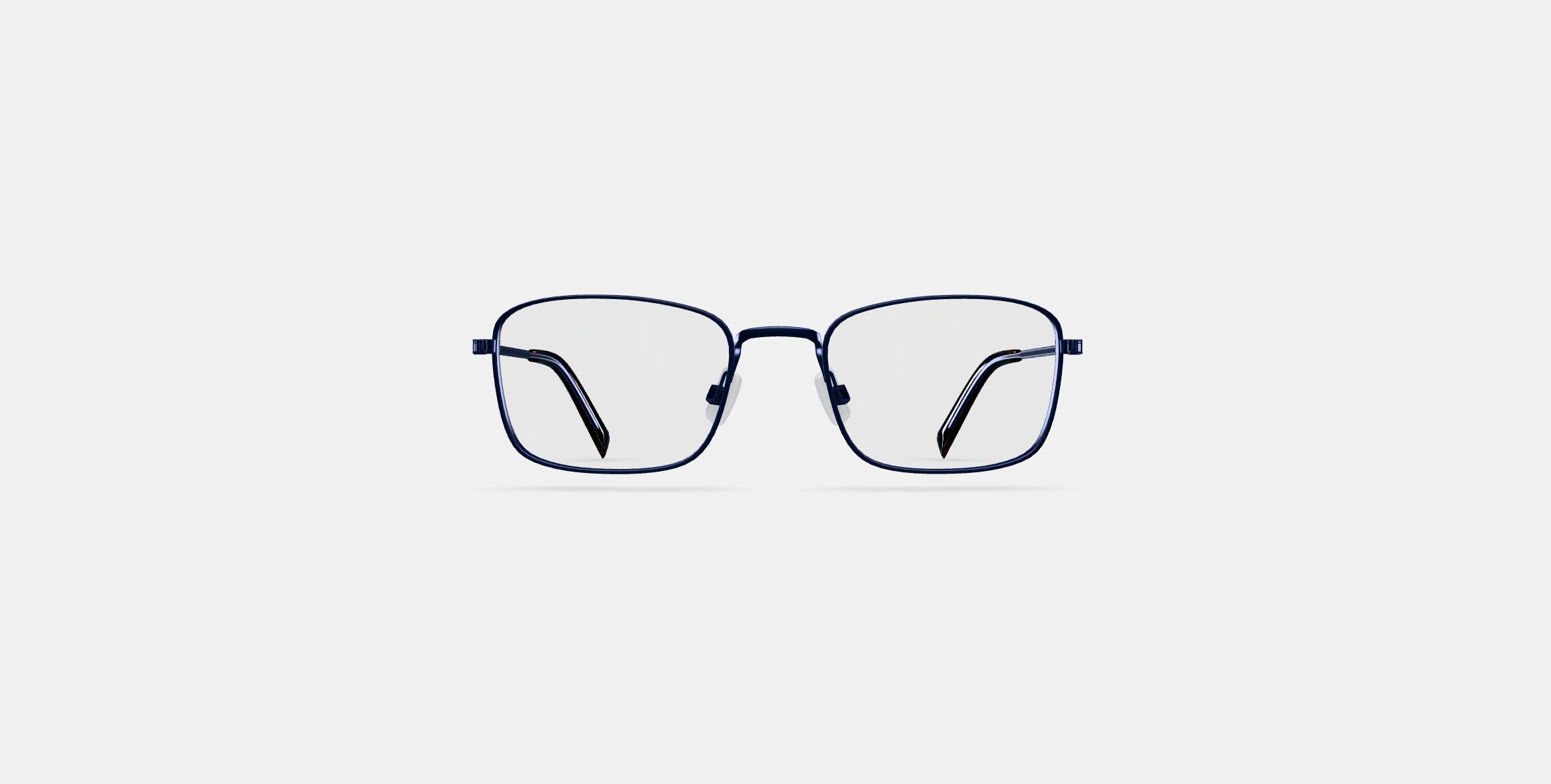 Thurston Eyeglasses in Brushed Navy 3D model_10