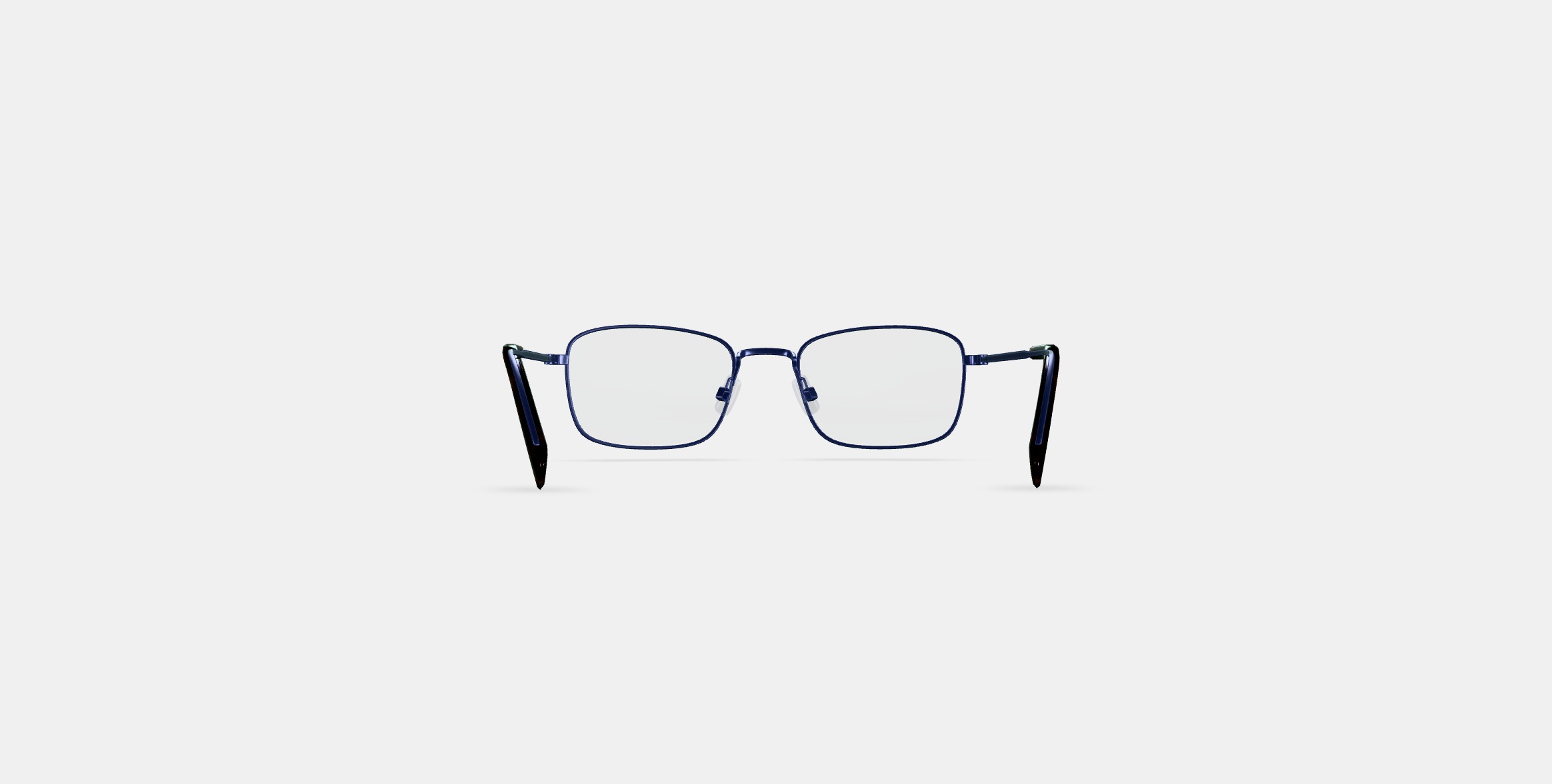 Thurston Eyeglasses in Brushed Navy 3D model_14