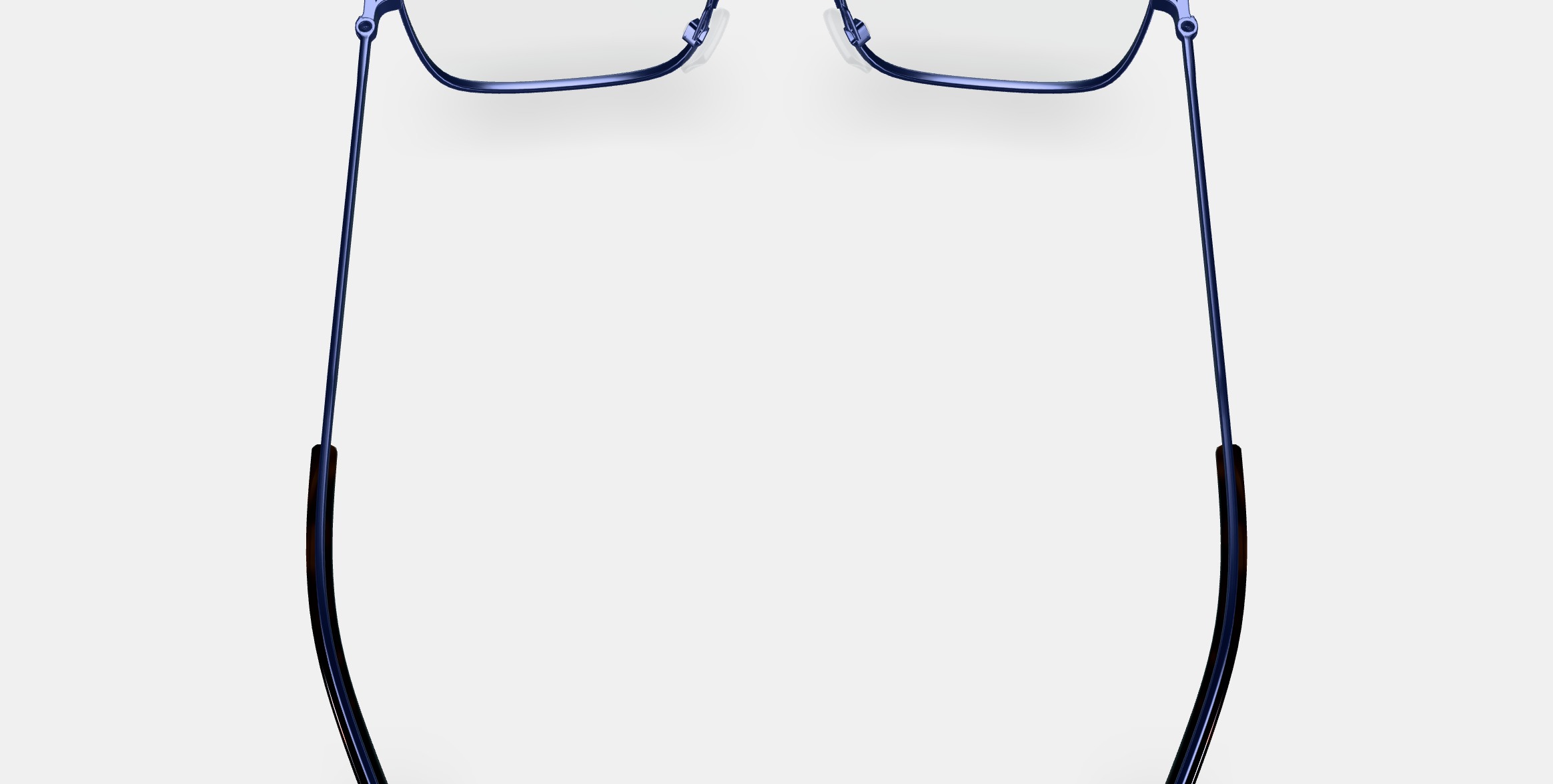 Thurston Eyeglasses in Brushed Navy 3D model_5