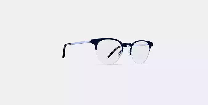 Symonds Eyeglasses in Brushed Navy