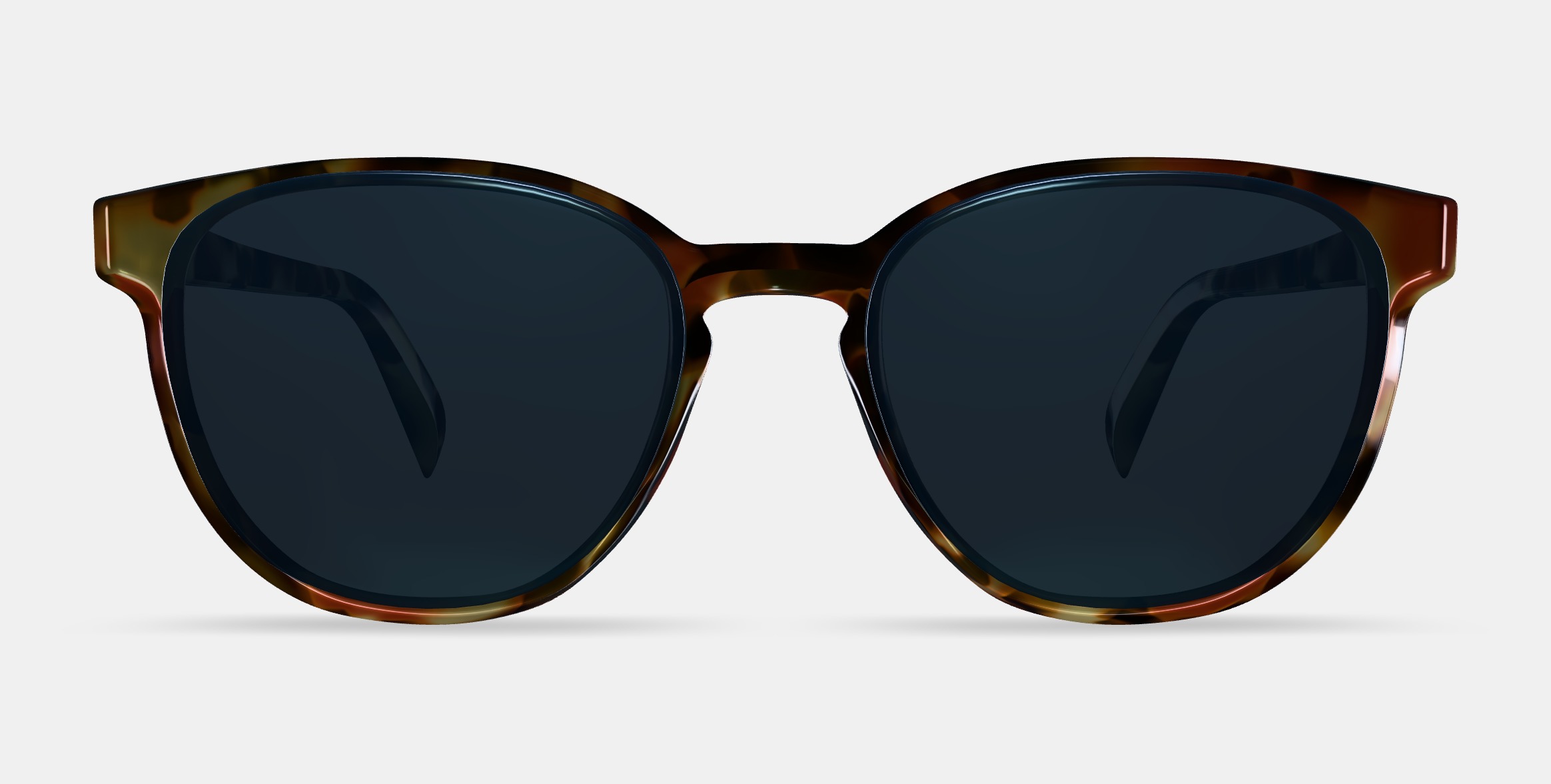 Sydney Sunglasses in Brioche Tortoise 3D model_11