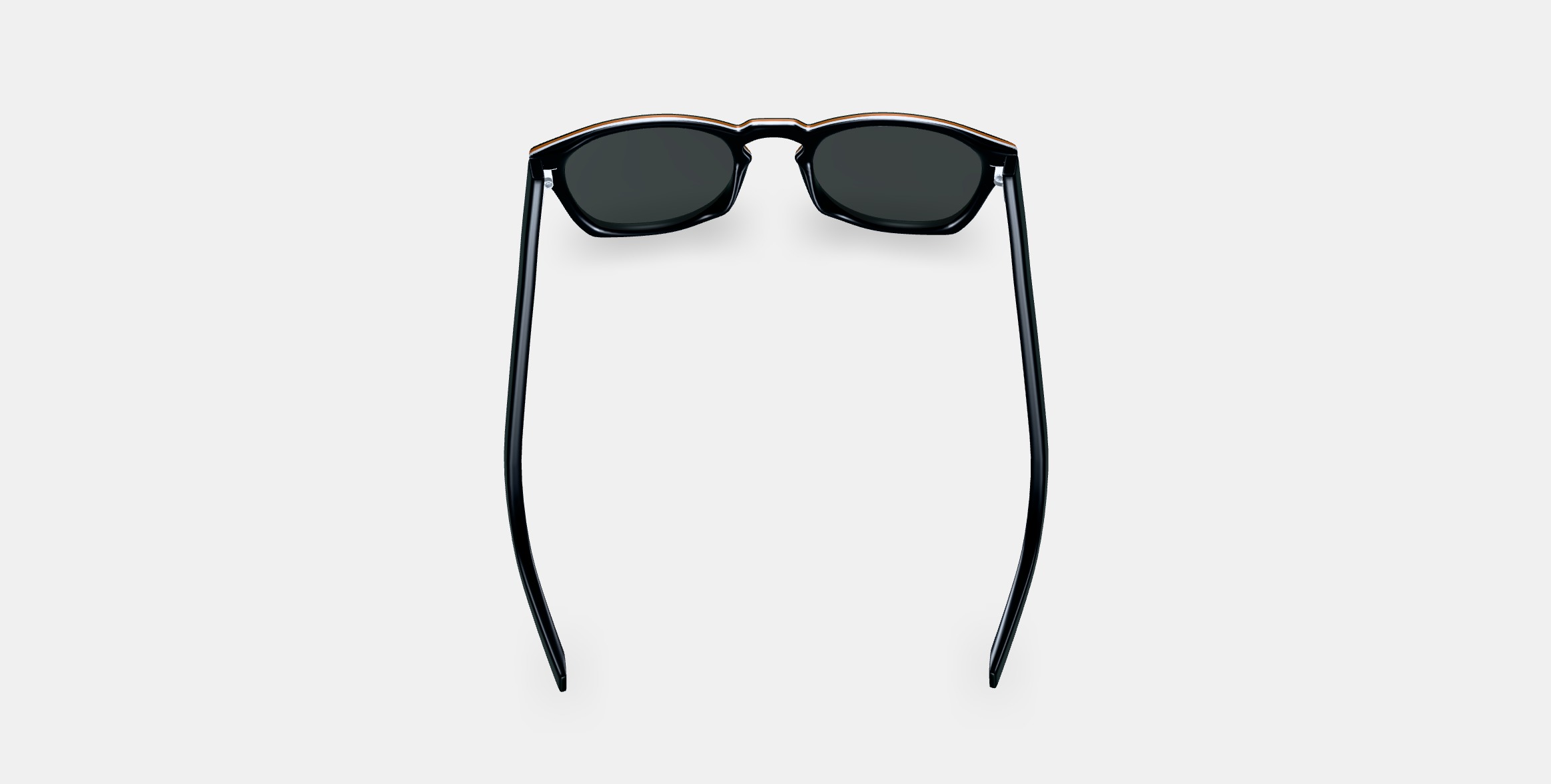 Topper Sunglasses in Black Matte Eclipse 3D model_5