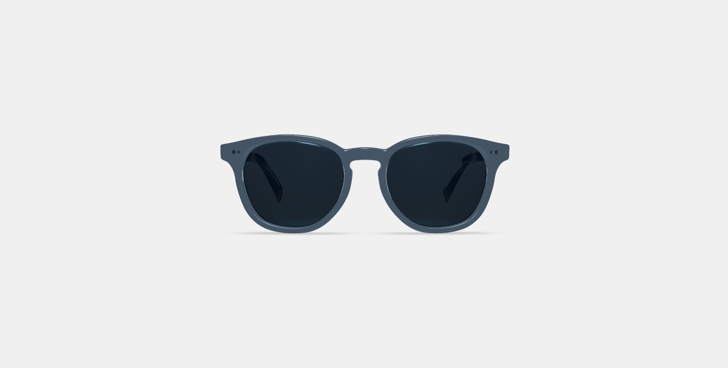 Toddy Sunglasses in Azure Crystal with Oak Barrel 3D model_10