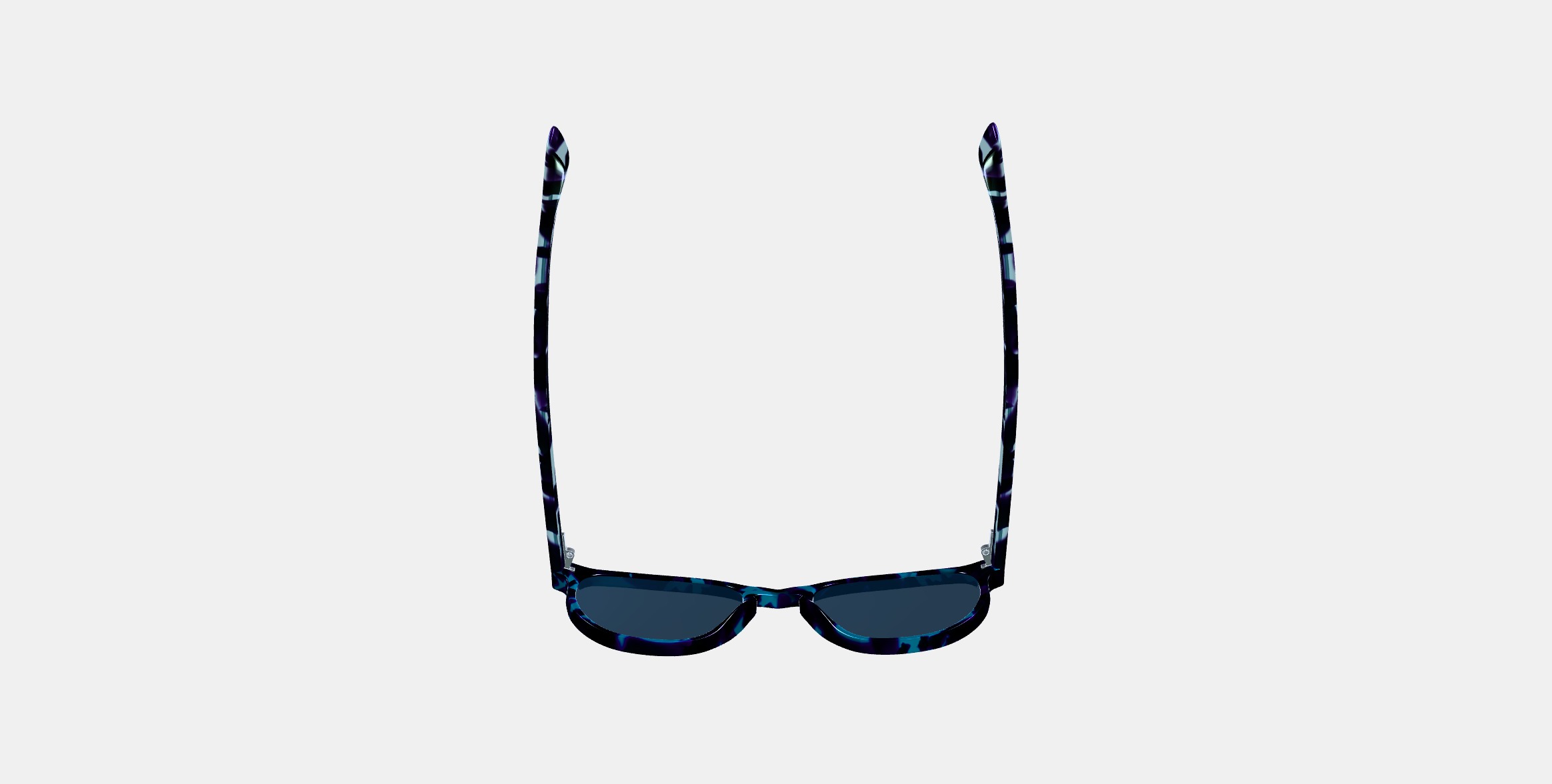 Sydney Sunglasses in Riverbed Tortoise 3D model_7