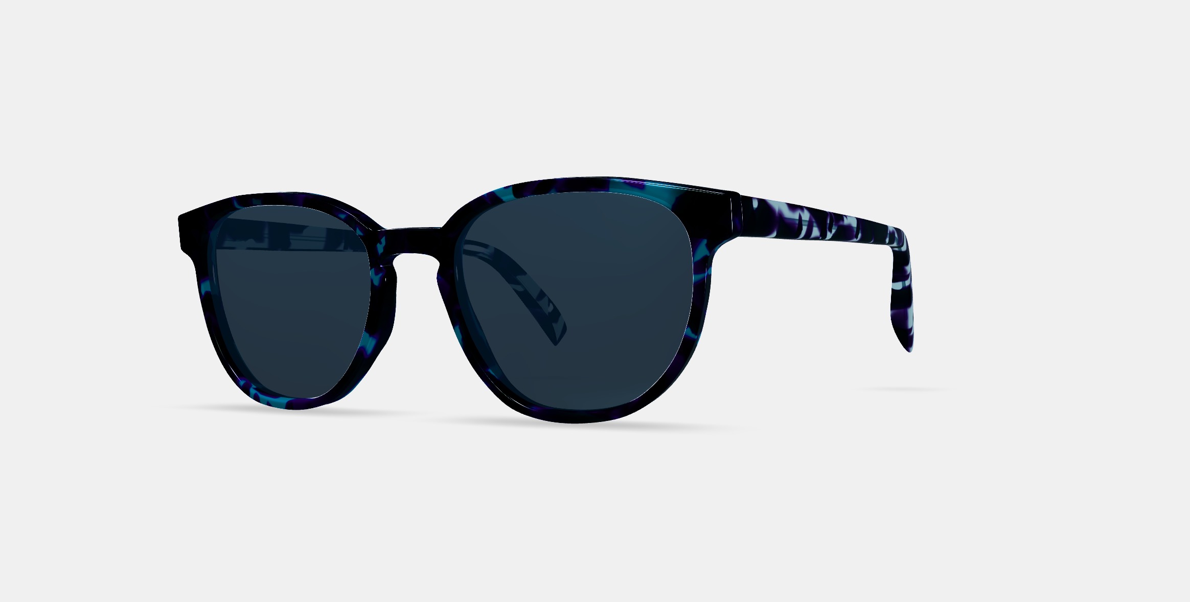 Sydney Sunglasses in Riverbed Tortoise 3D model_13