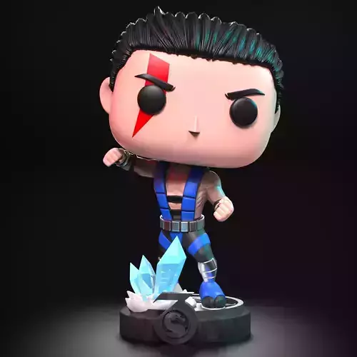 SUB-ZERO MORTAL KOMBAT 3 3D print model