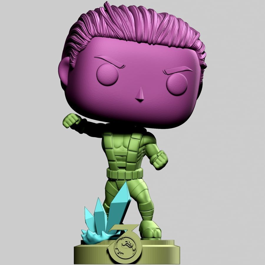 SUB-ZERO MORTAL KOMBAT 3 3D print model_2