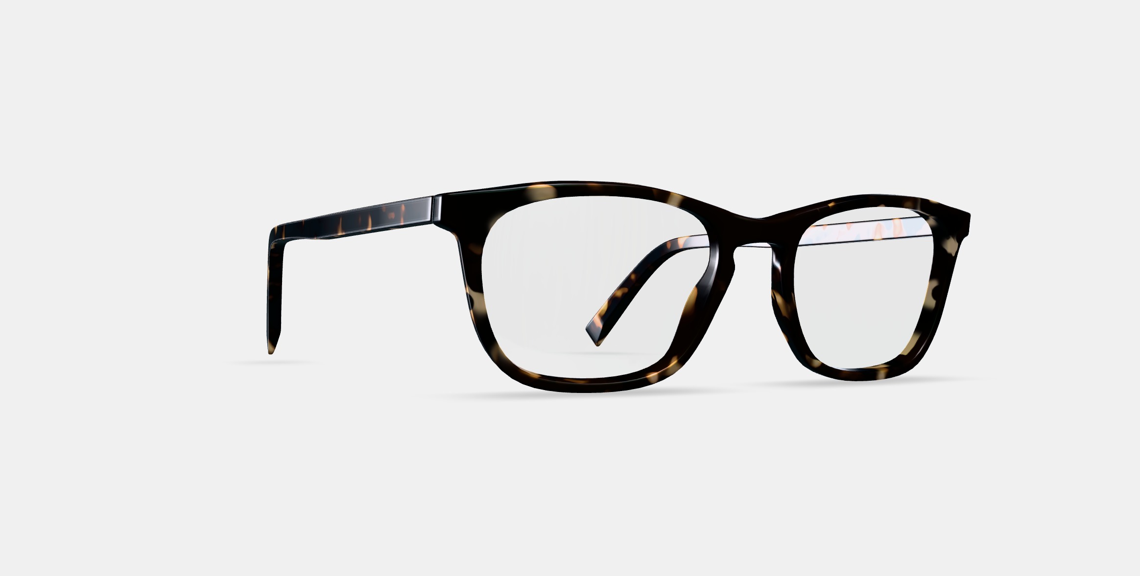 Welty Eyeglasses in Whiskey Tortoise 3D model_9
