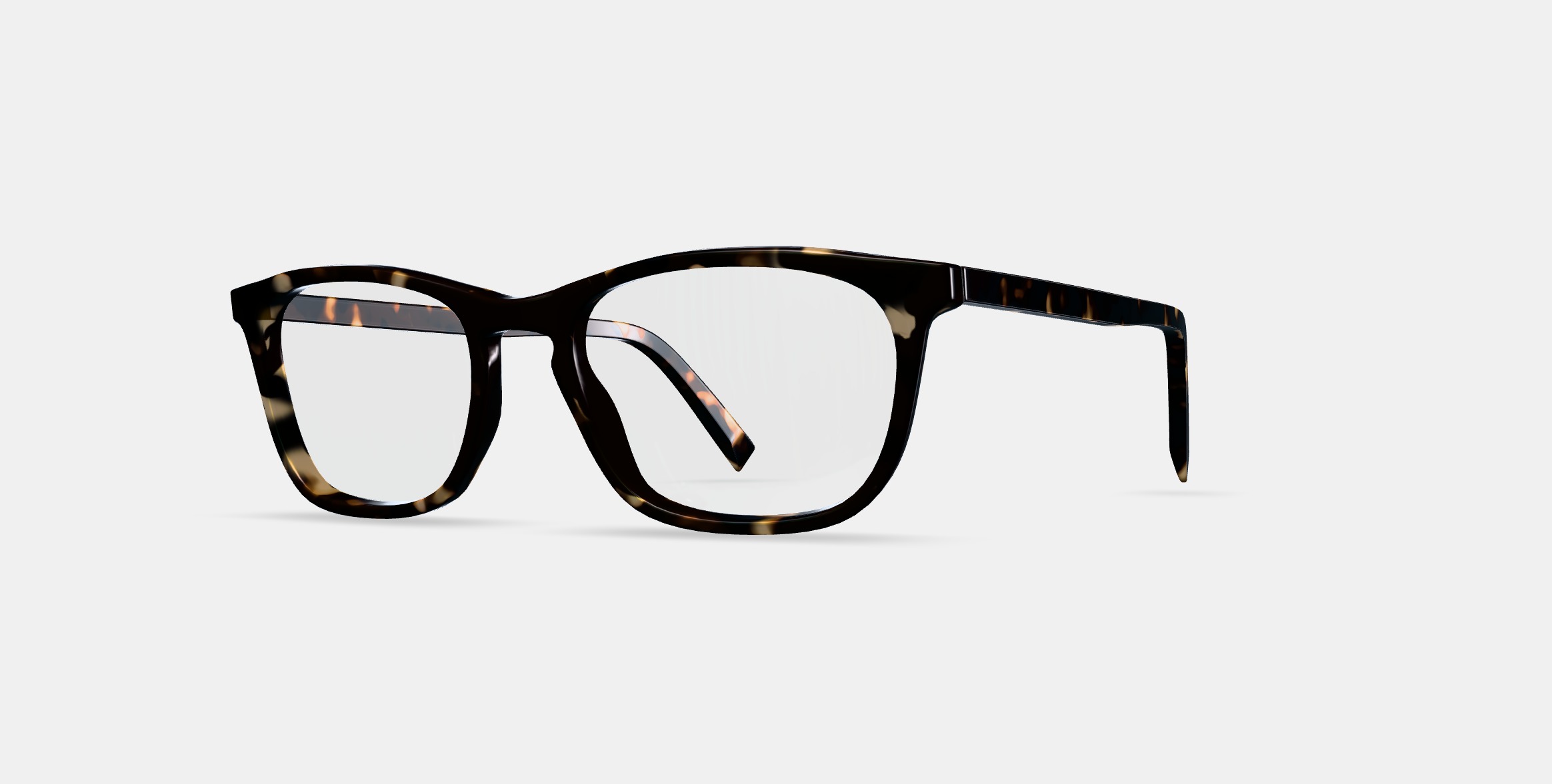 Welty Eyeglasses in Whiskey Tortoise 3D model_13