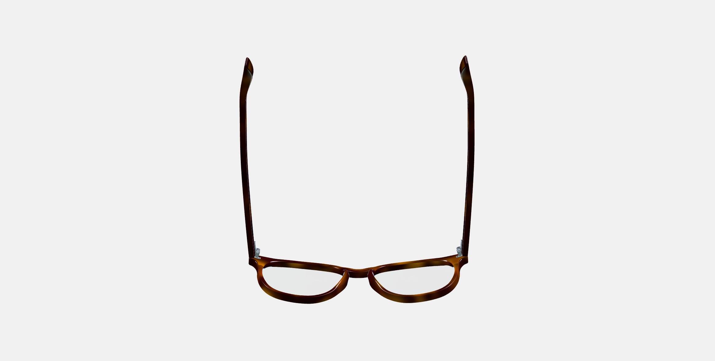 Carlton Eyeglasses in Ristretto Tortoise 3D model_7