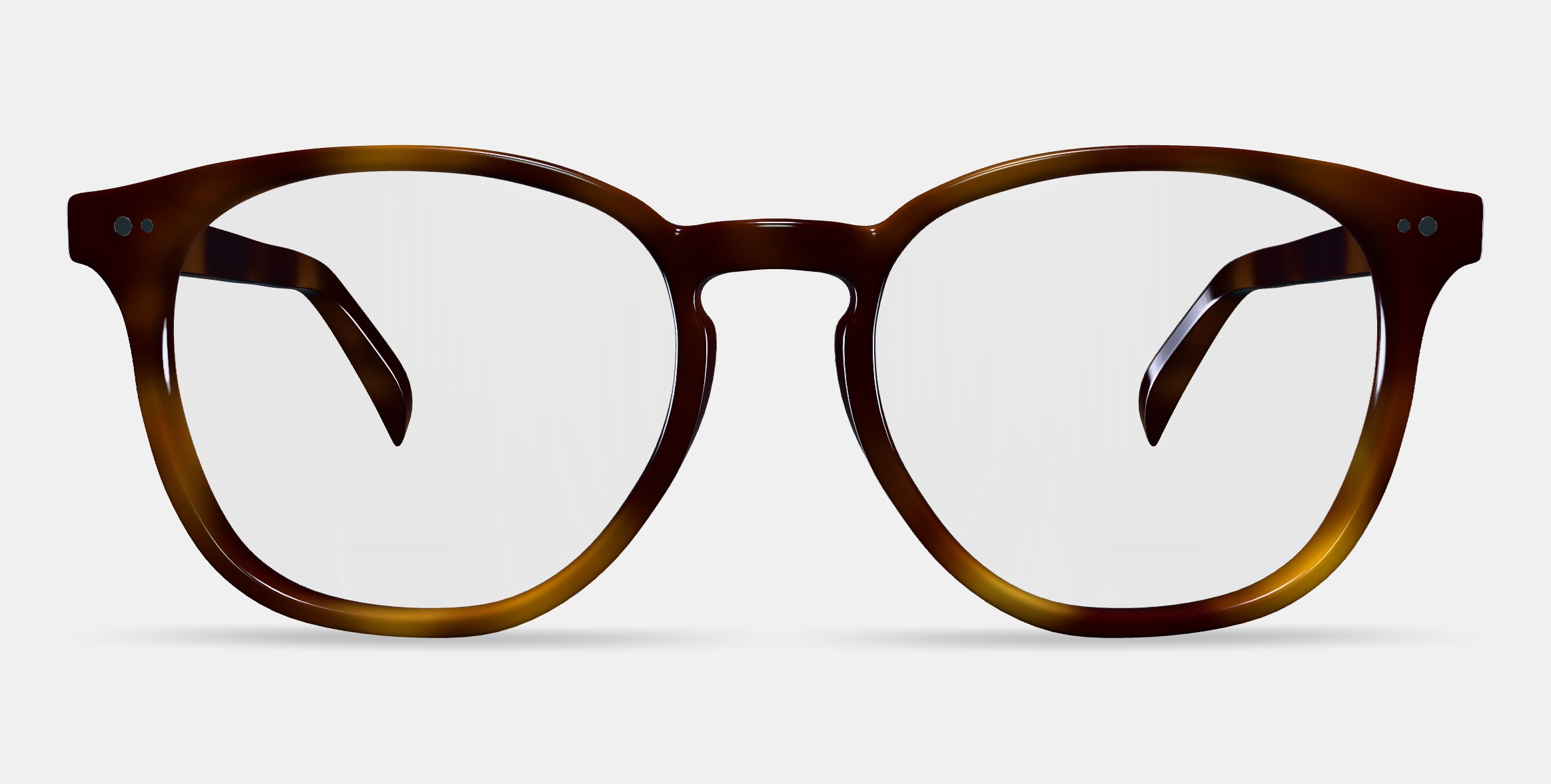 Carlton Eyeglasses in Ristretto Tortoise 3D model_11