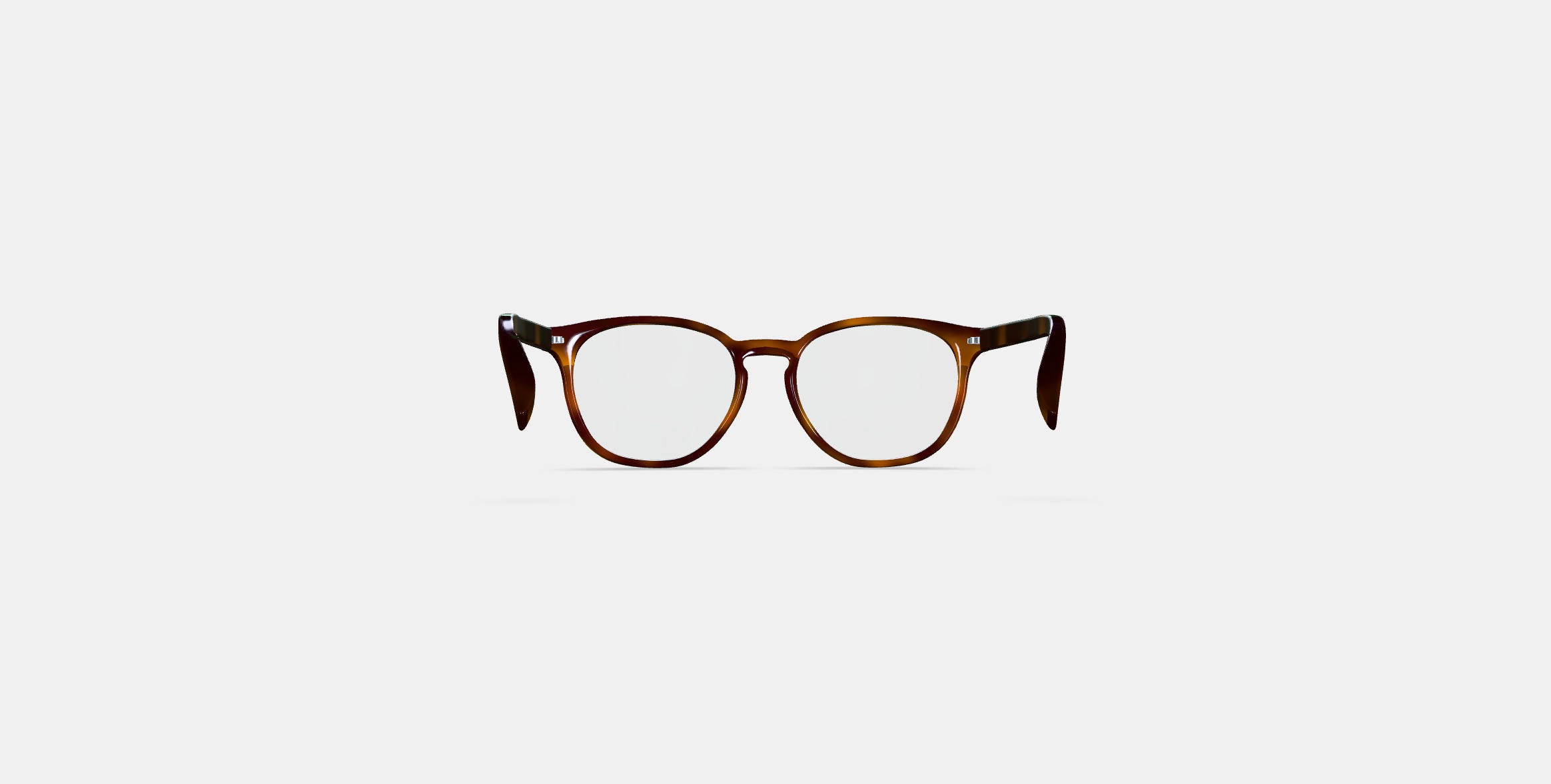 Carlton Eyeglasses in Ristretto Tortoise 3D model_14