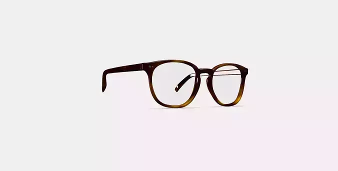 Carlton Eyeglasses in Ristretto Tortoise