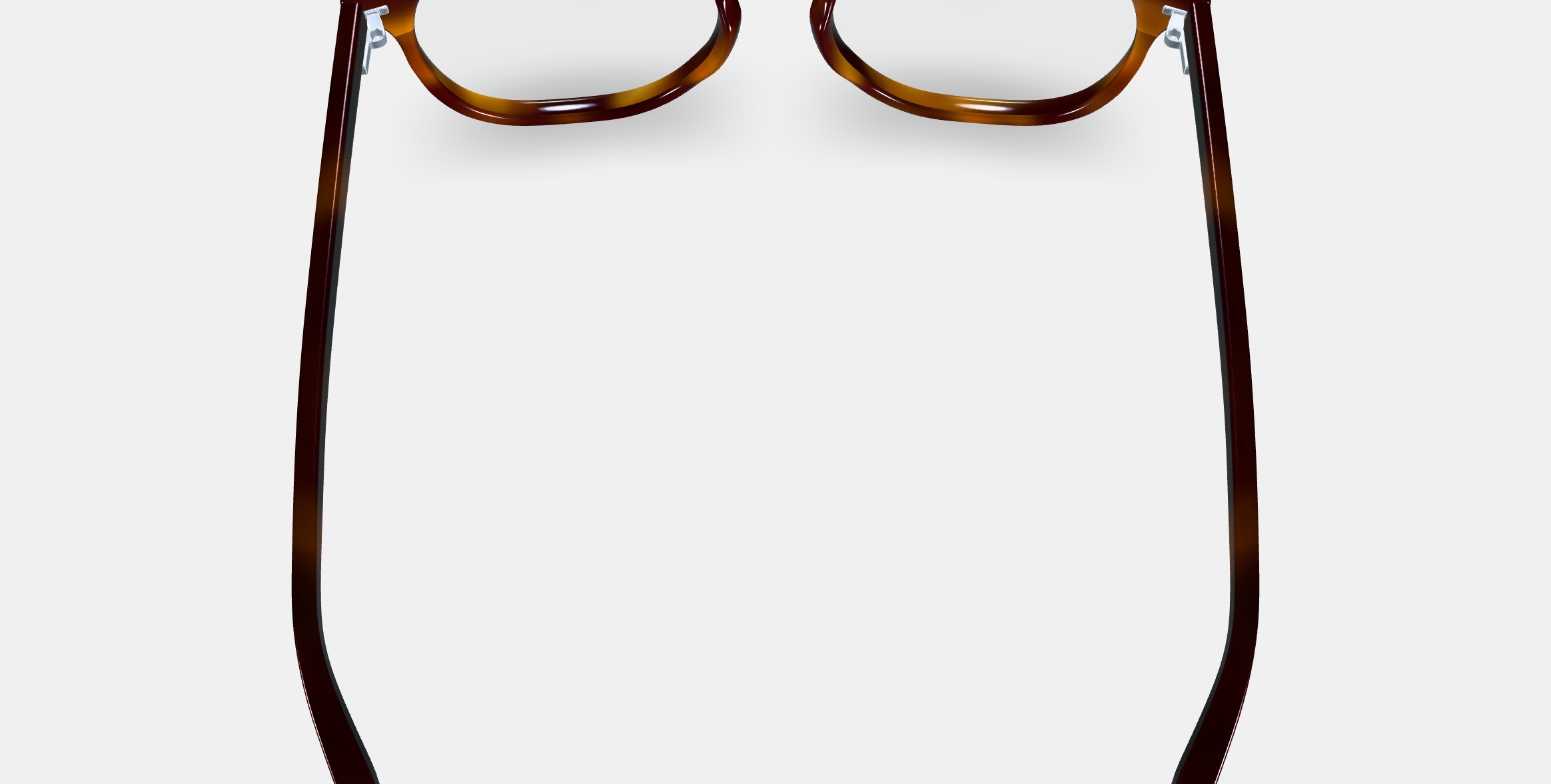 Carlton Eyeglasses in Ristretto Tortoise 3D model_3