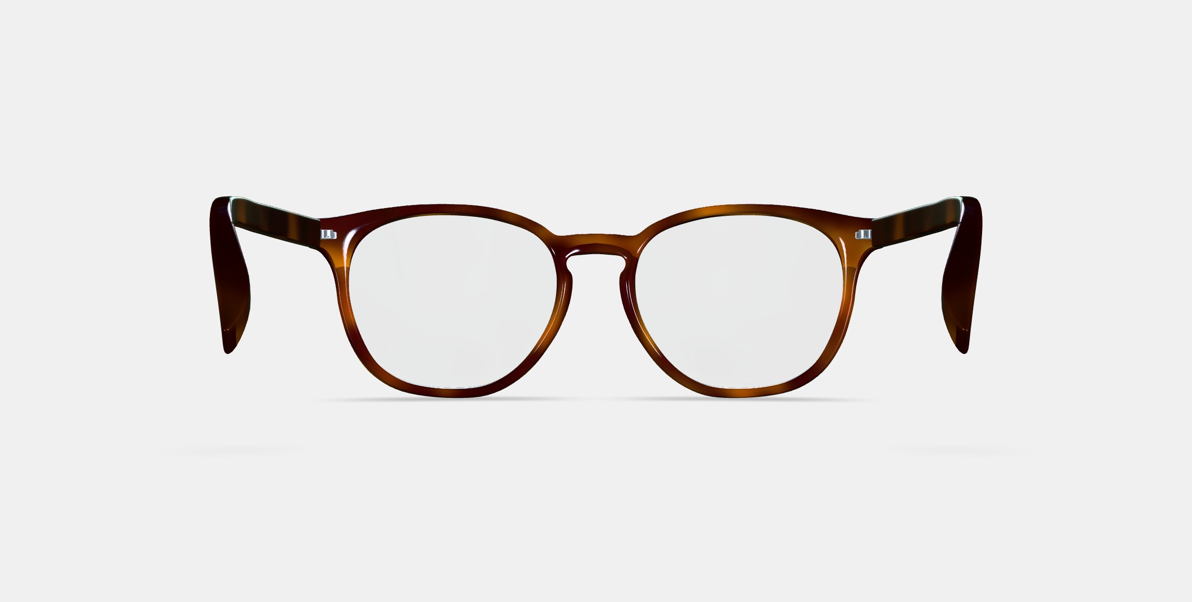 Carlton Eyeglasses in Ristretto Tortoise 3D model_15