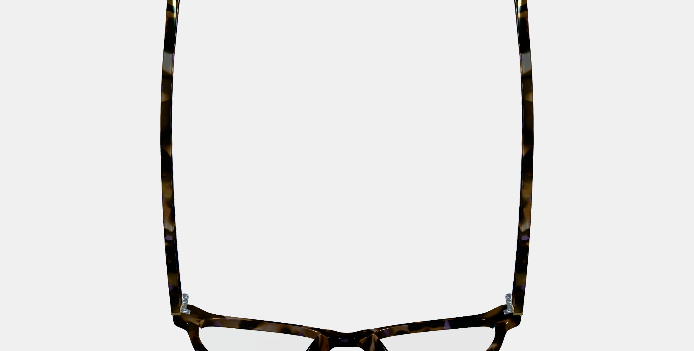 Amelia Eyeglasses in Lavender Tortoise 3D model_8