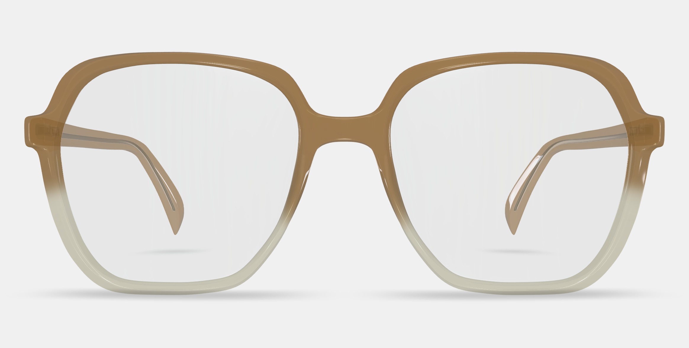 Willetta Eyeglasses in Chai Crystal Fade 3D model_11