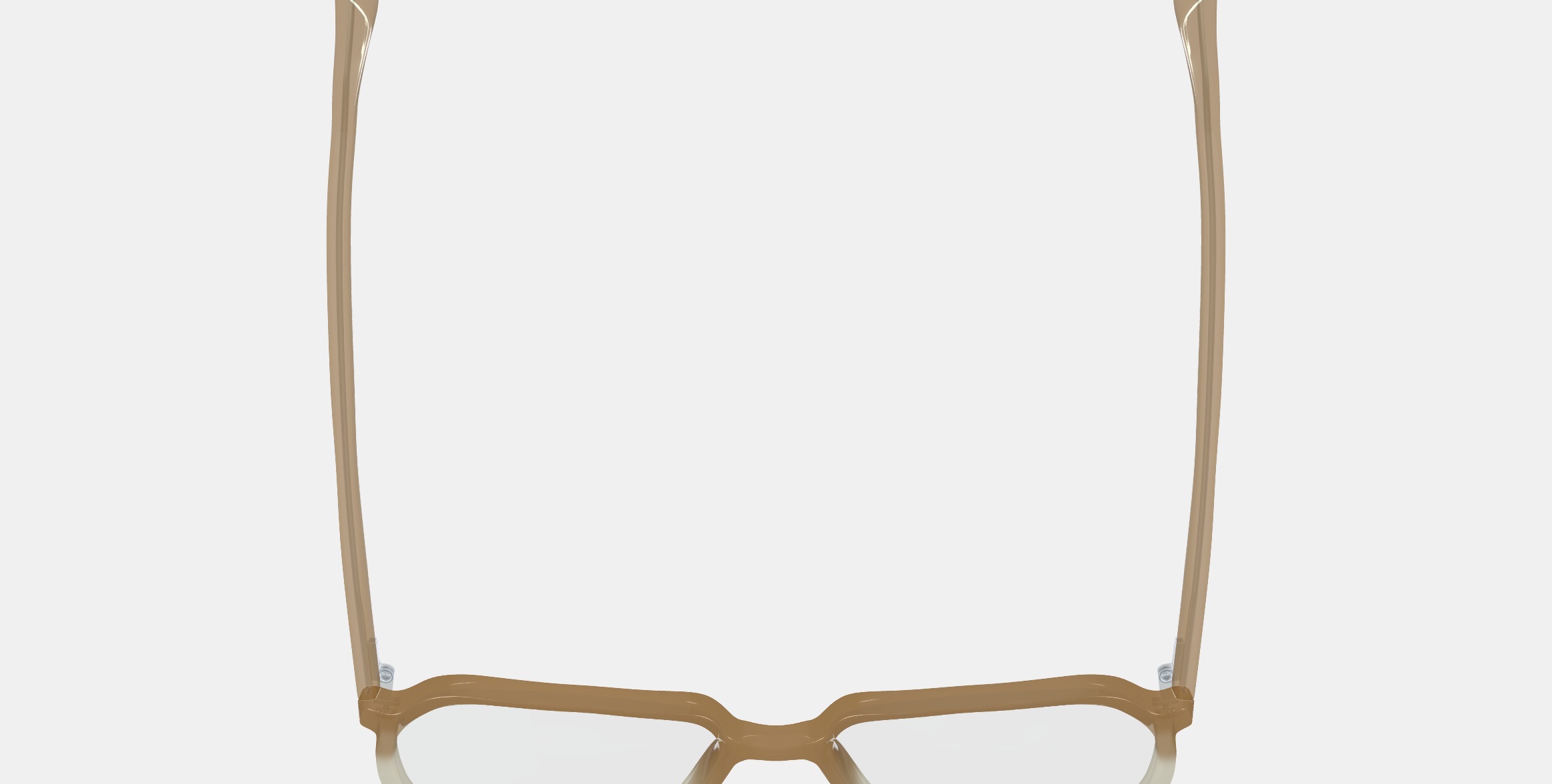 Willetta Eyeglasses in Chai Crystal Fade 3D model_8