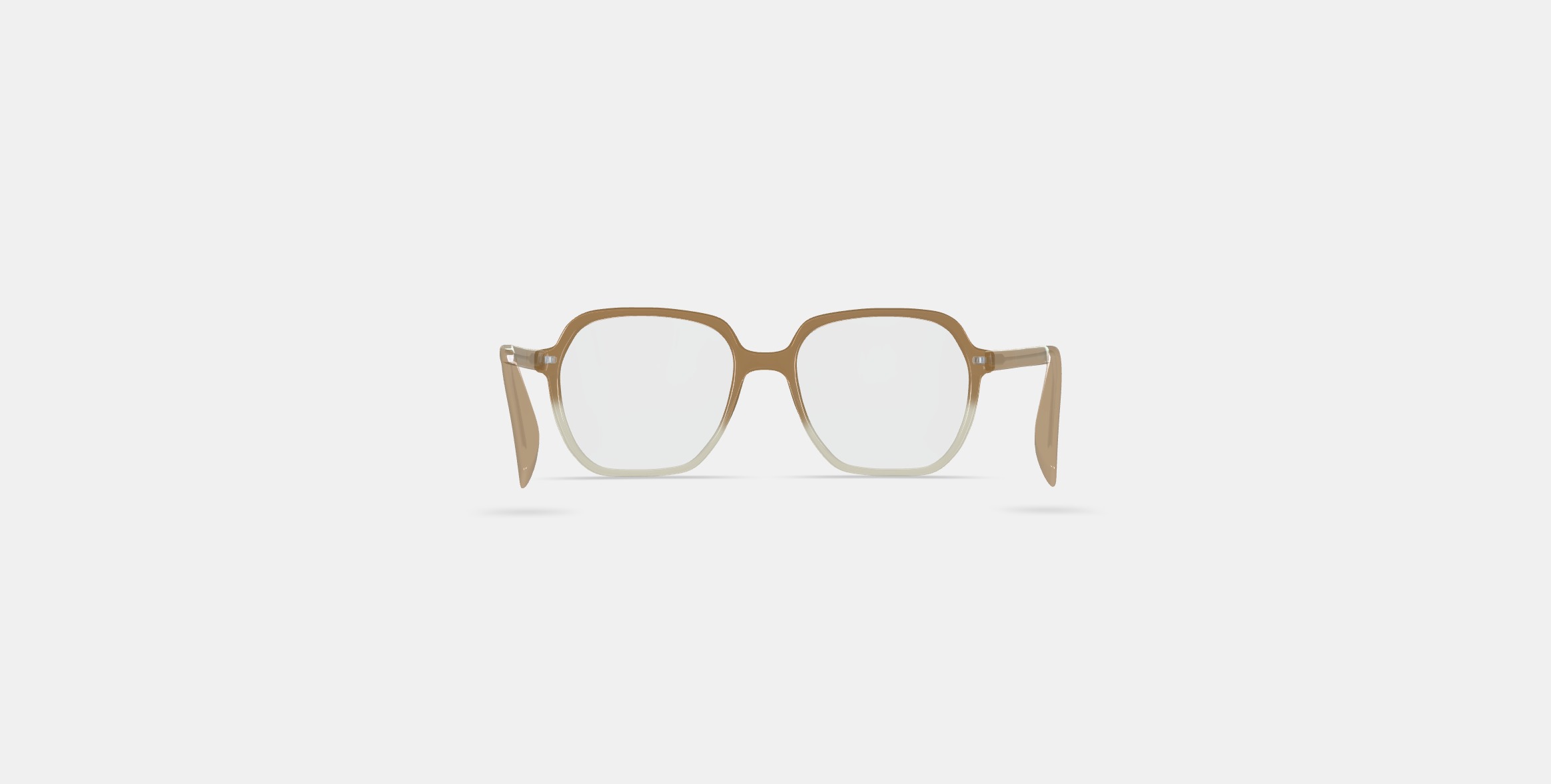 Willetta Eyeglasses in Chai Crystal Fade 3D model_14