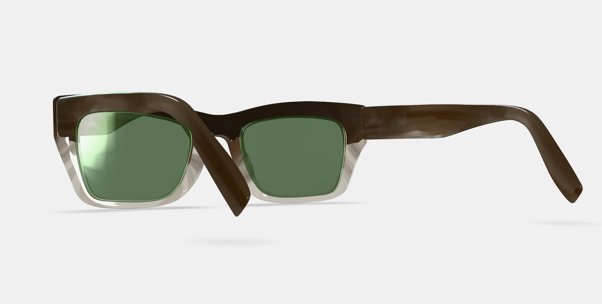 Makai Sunglasses in Astral Crystal Fade 3D model_2