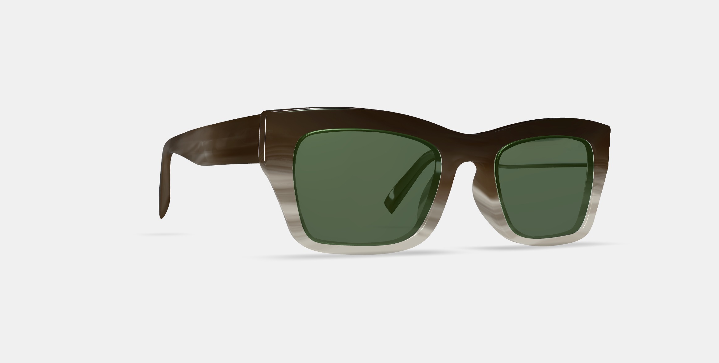 Makai Sunglasses in Astral Crystal Fade 3D model_9