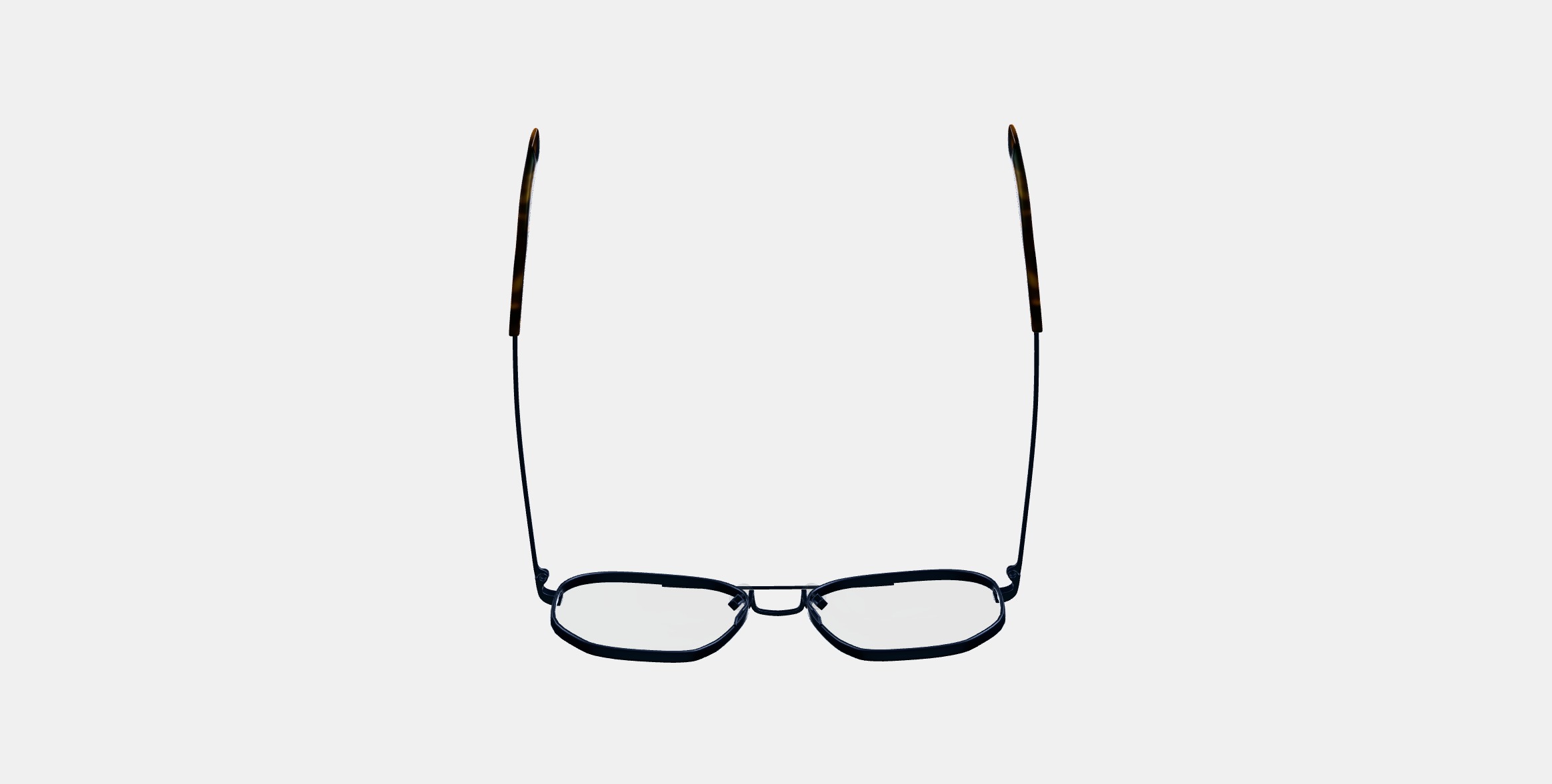 Aram Eyeglasses in Brushed Ink 3D model_7