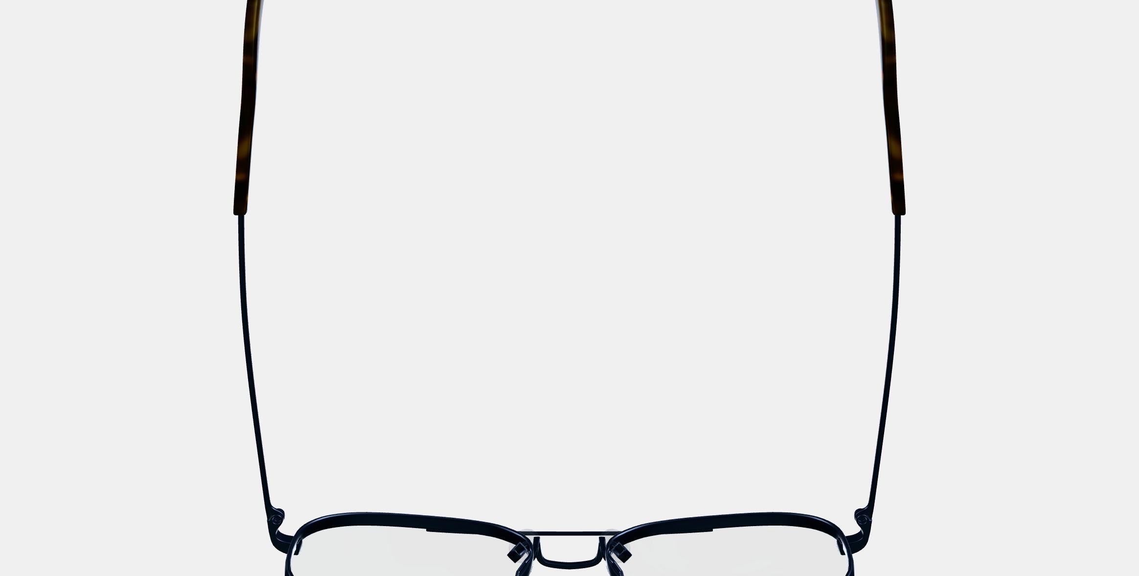 Aram Eyeglasses in Brushed Ink 3D model_8