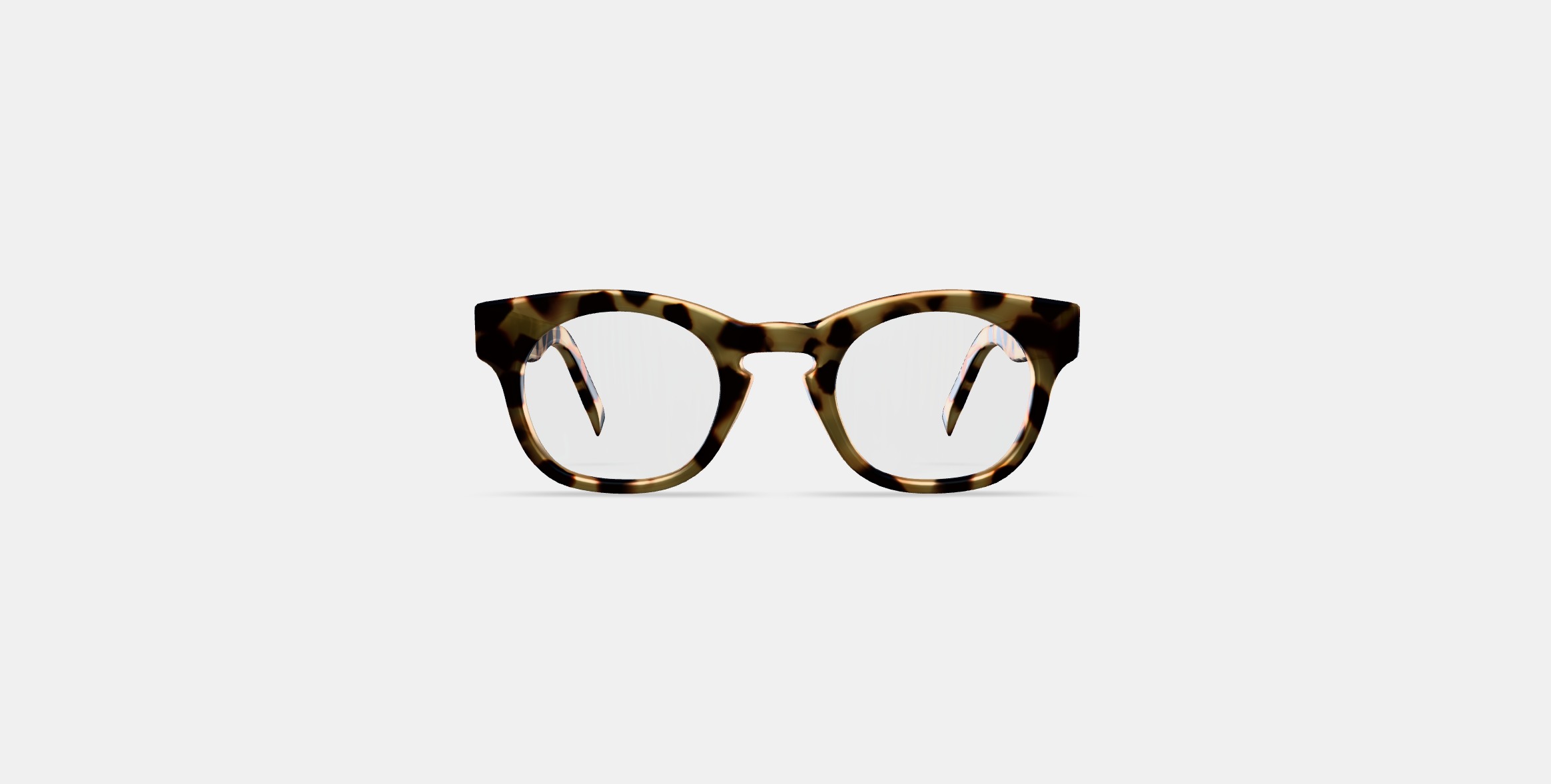 Kimball Eyeglasses in Marzipan Tortoise 3D model_10