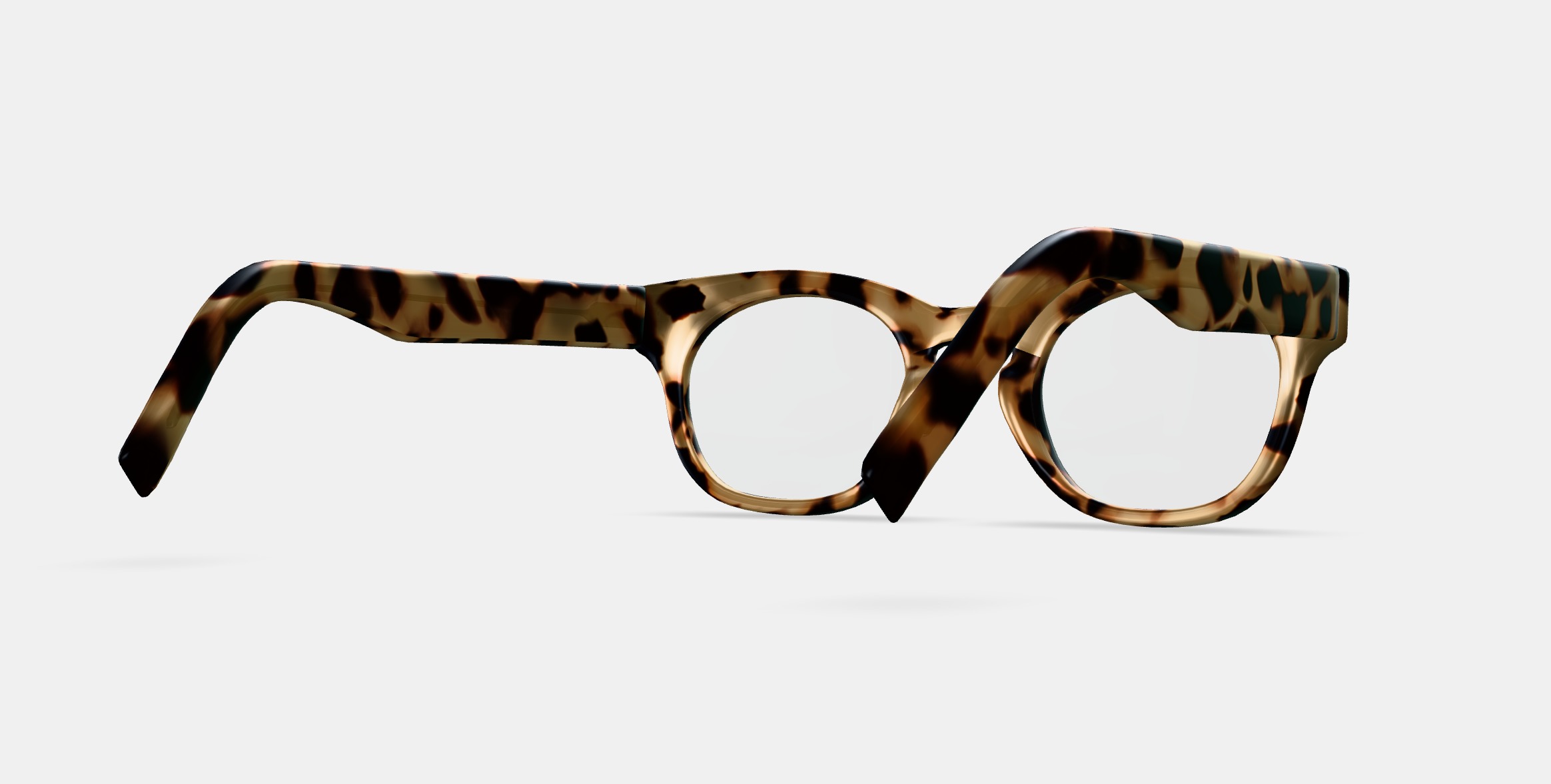 Kimball Eyeglasses in Marzipan Tortoise 3D model_6