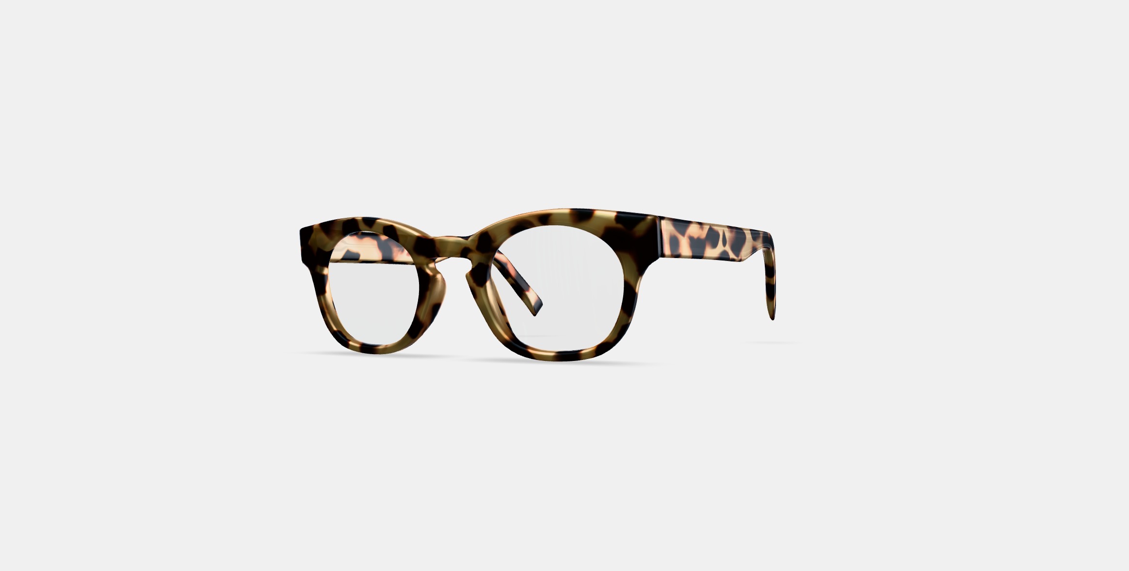 Kimball Eyeglasses in Marzipan Tortoise 3D model_12