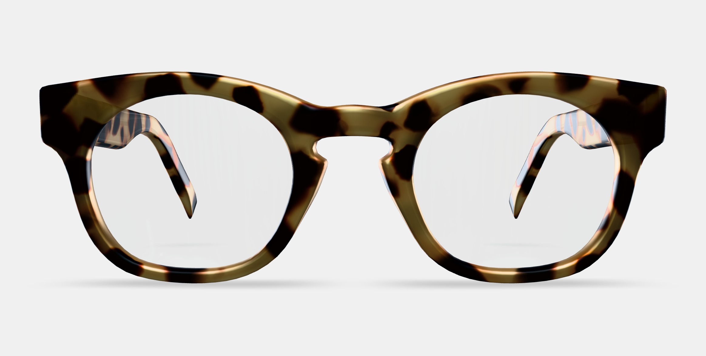 Kimball Eyeglasses in Marzipan Tortoise 3D model_11