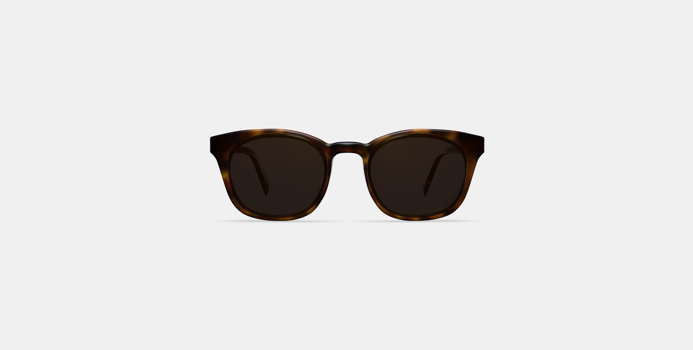 Newman Sunglasses in Woodgrain Tortoise 3D model_9