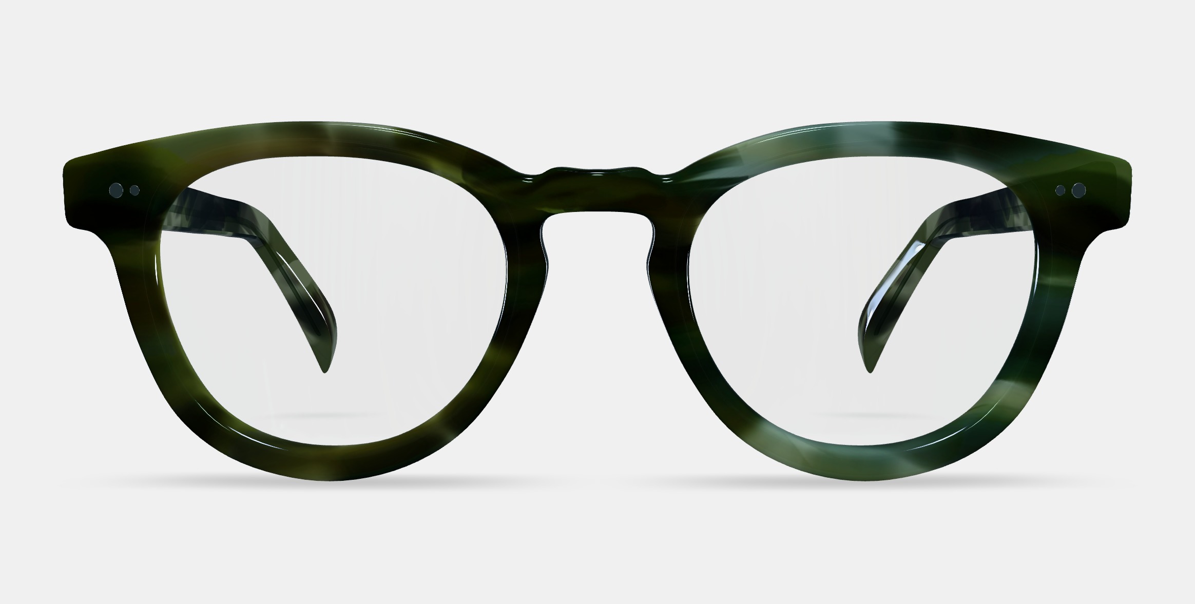 Ainsley Eyeglasses in Striped Cypress 3D model_11