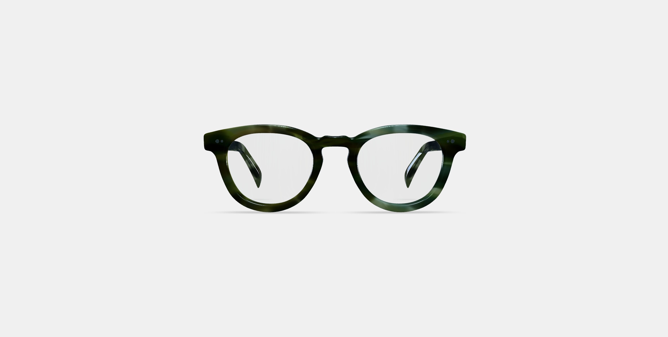 Ainsley Eyeglasses in Striped Cypress 3D model_10